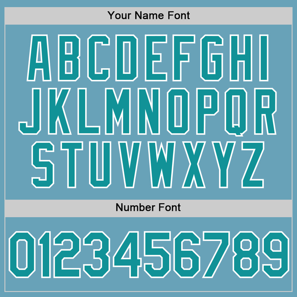 Custom Shadow Blue Teal-White Authentic Baseball Jersey