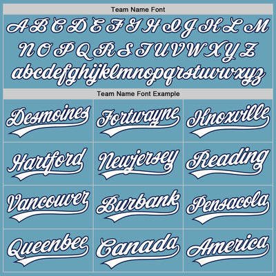 Custom Shadow Blue White-Navy Authentic Baseball Jersey