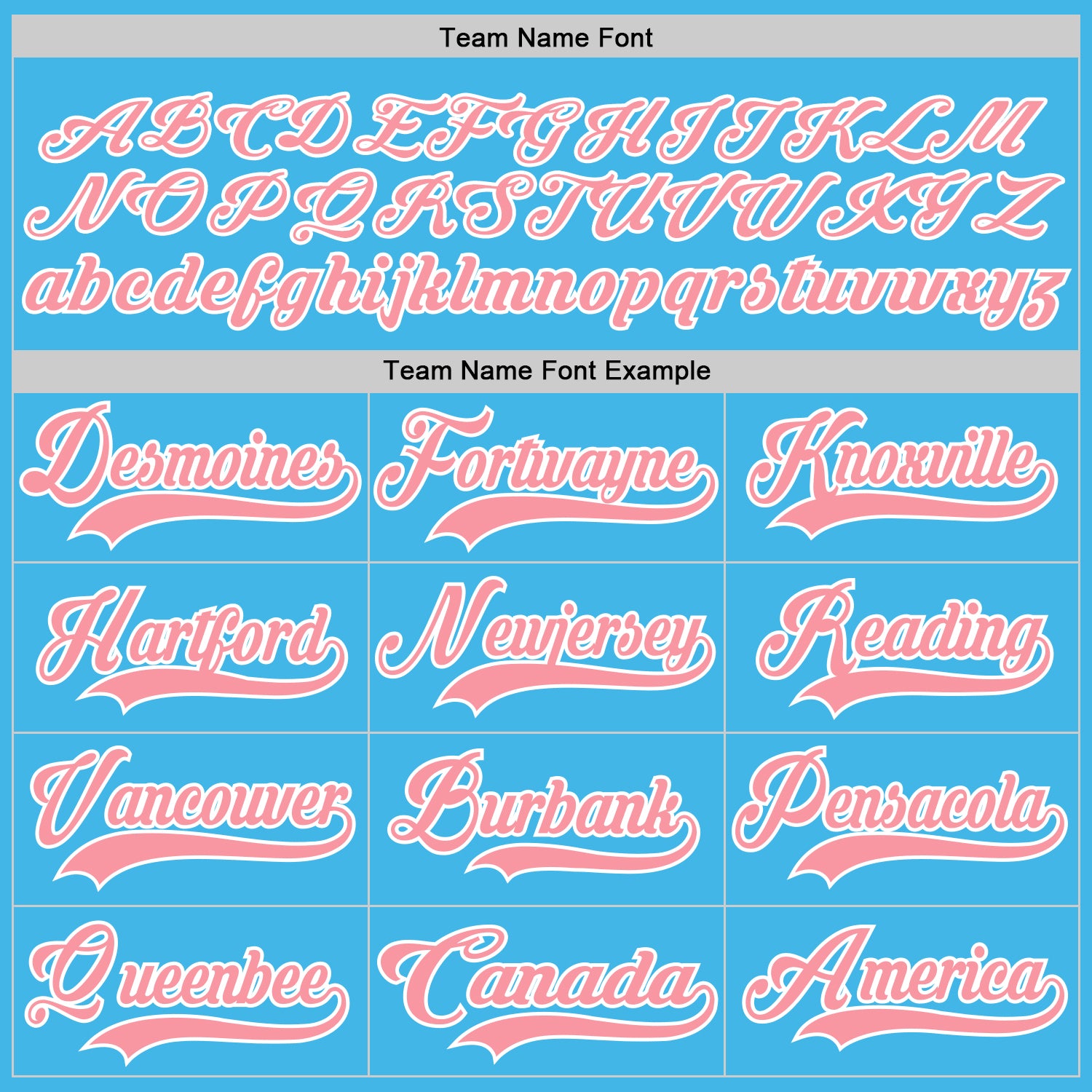 Custom Sky Blue Medium Pink-White Hockey Lace Neck Jersey