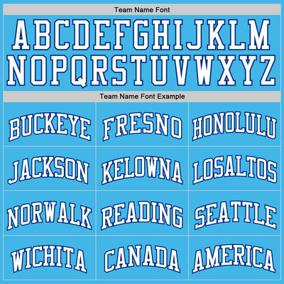 Custom Sky Blue White-Royal Authentic Basketball Jersey