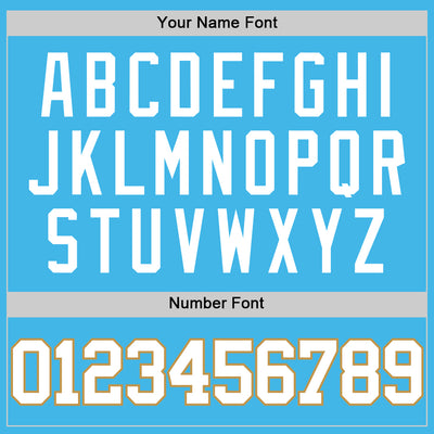 Custom Sky Blue White-Old Gold Authentic Basketball Jersey