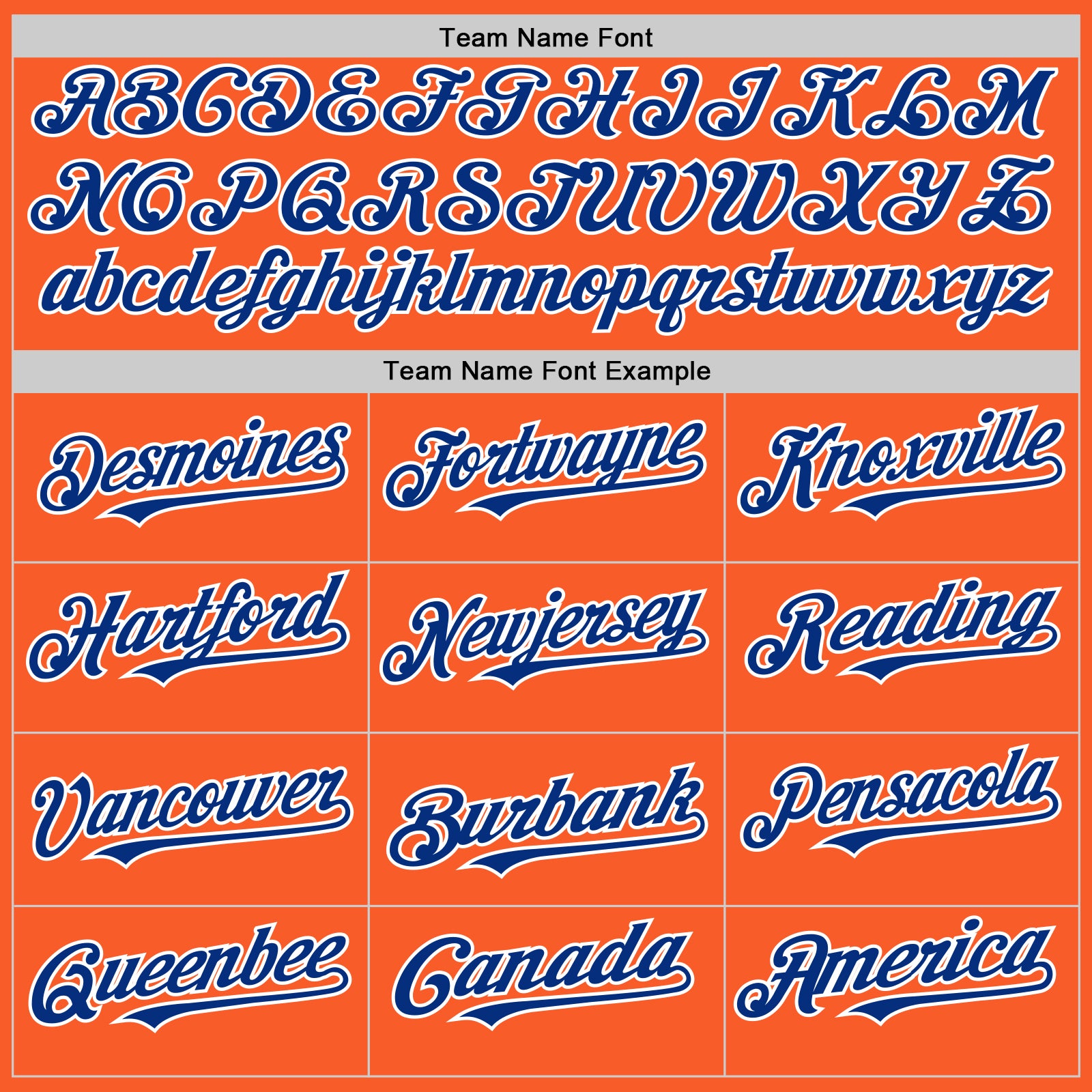 Custom Orange Royal-White Authentic Sleeveless Baseball Jersey