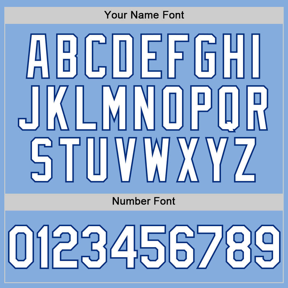 Custom Light Blue White-Royal Authentic Sleeveless Baseball Jersey