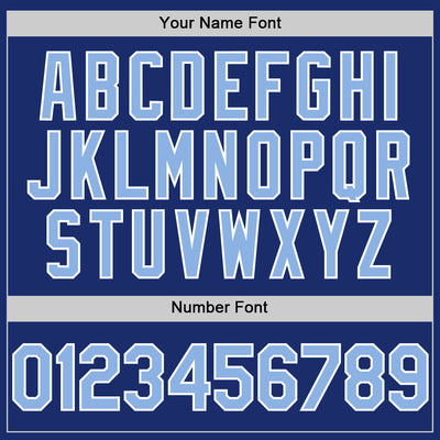 Custom Royal Light Blue-White Authentic Sleeveless Baseball Jersey