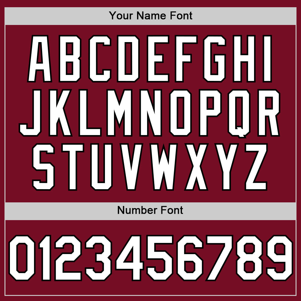 Custom Crimson White-Black Authentic Sleeveless Baseball Jersey