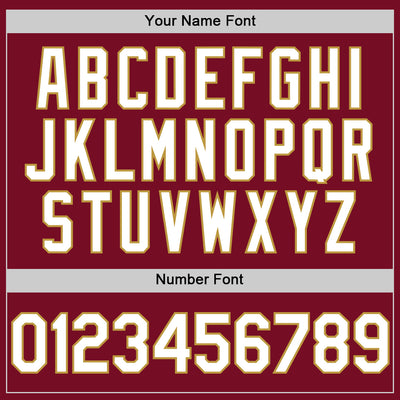 Custom Crimson White-Old Gold Authentic Sleeveless Baseball Jersey