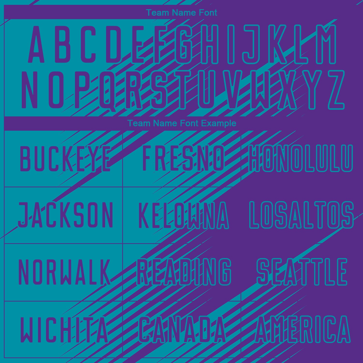 Custom Teal Purple Sublimation Soccer Uniform Jersey