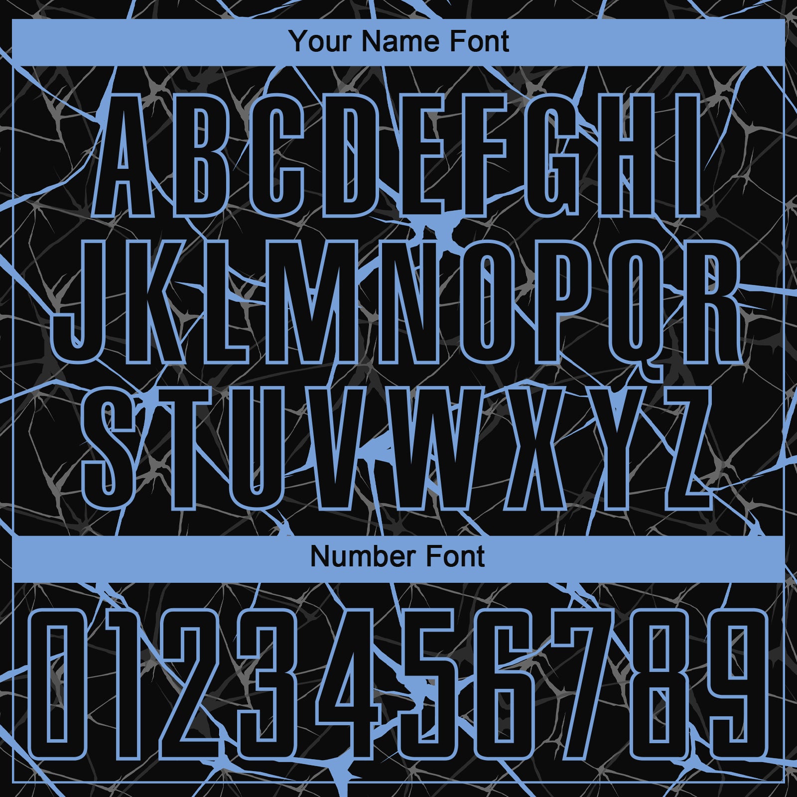 Custom Black Light Blue Sublimation Soccer Uniform Jersey