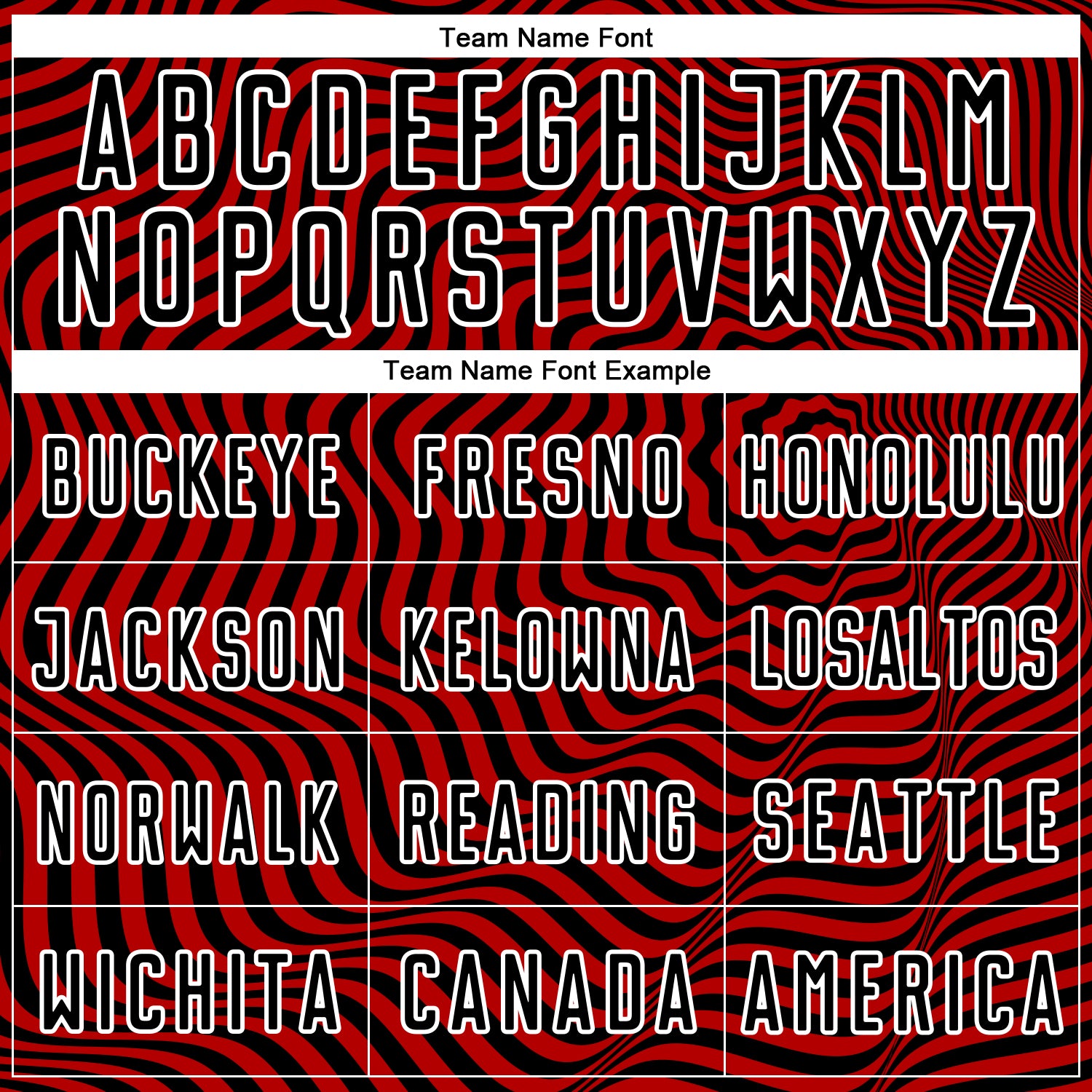 Custom Black Red-White Wavy Lines Sublimation Soccer Uniform Jersey