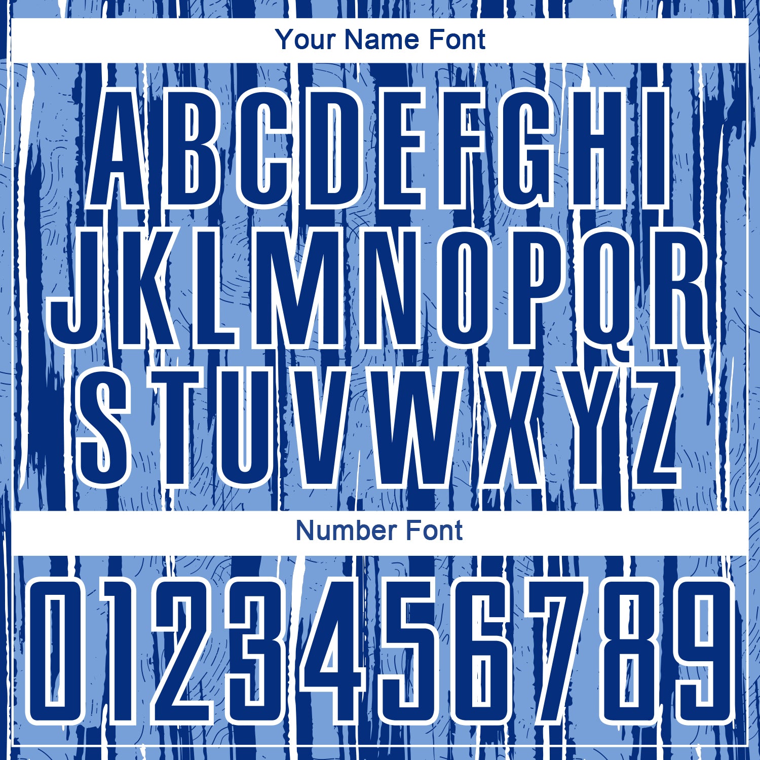 Custom Light Blue Royal-White Pinstripe Sublimation Soccer Uniform Jersey