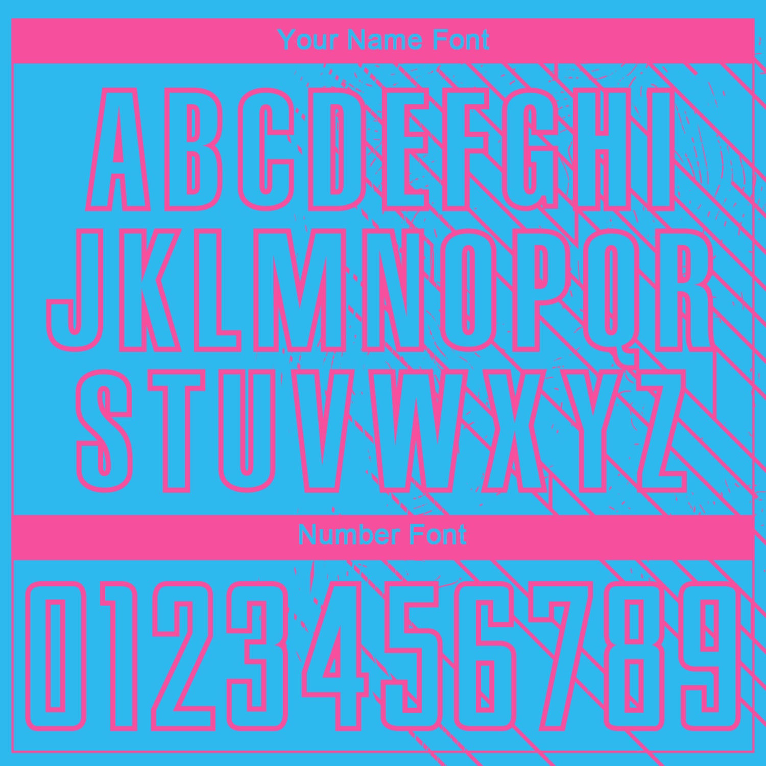 Custom Sky Blue Pink Lines Sublimation Soccer Uniform Jersey