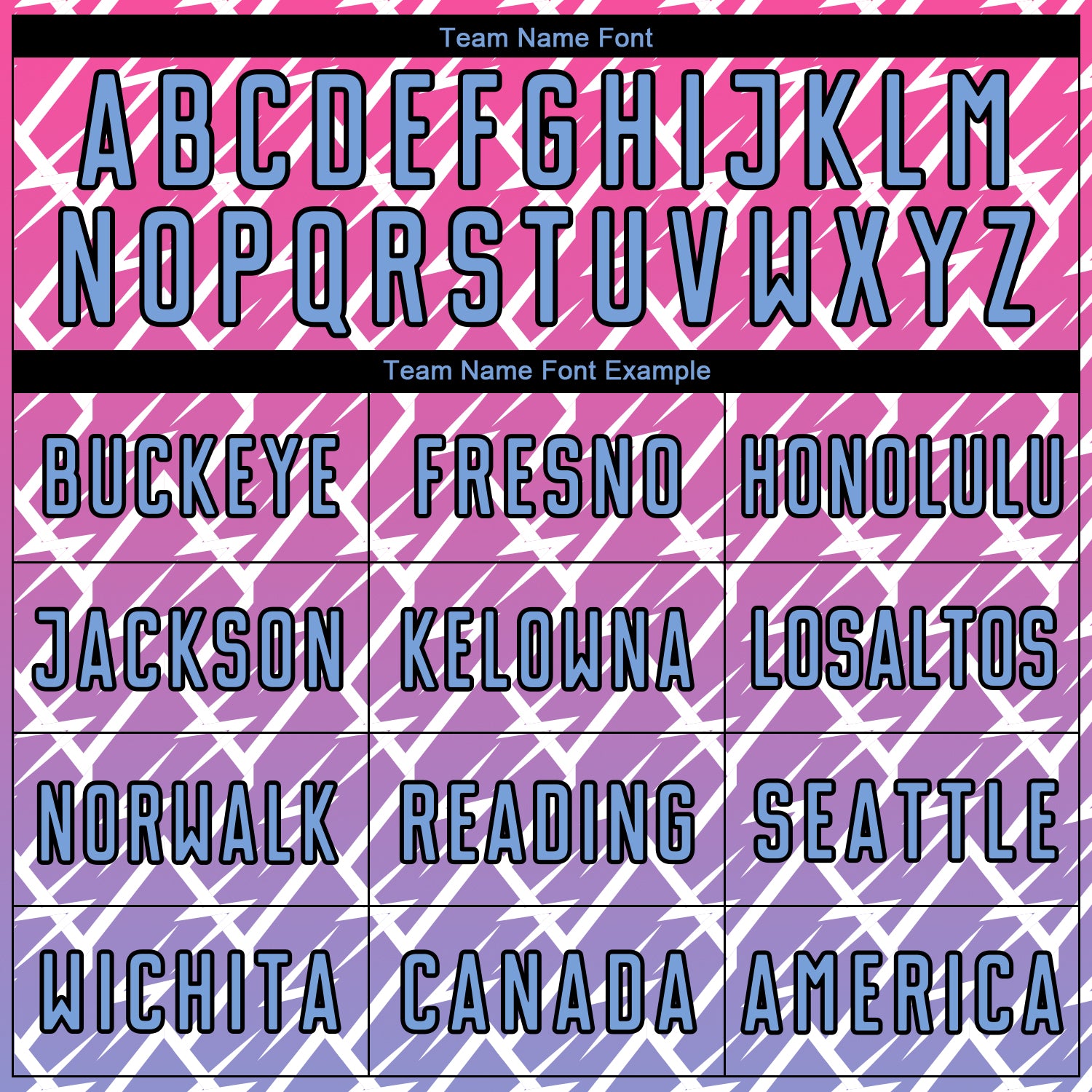 Custom Pink Light Blue-Black Lightning Sublimation Soccer Uniform Jersey