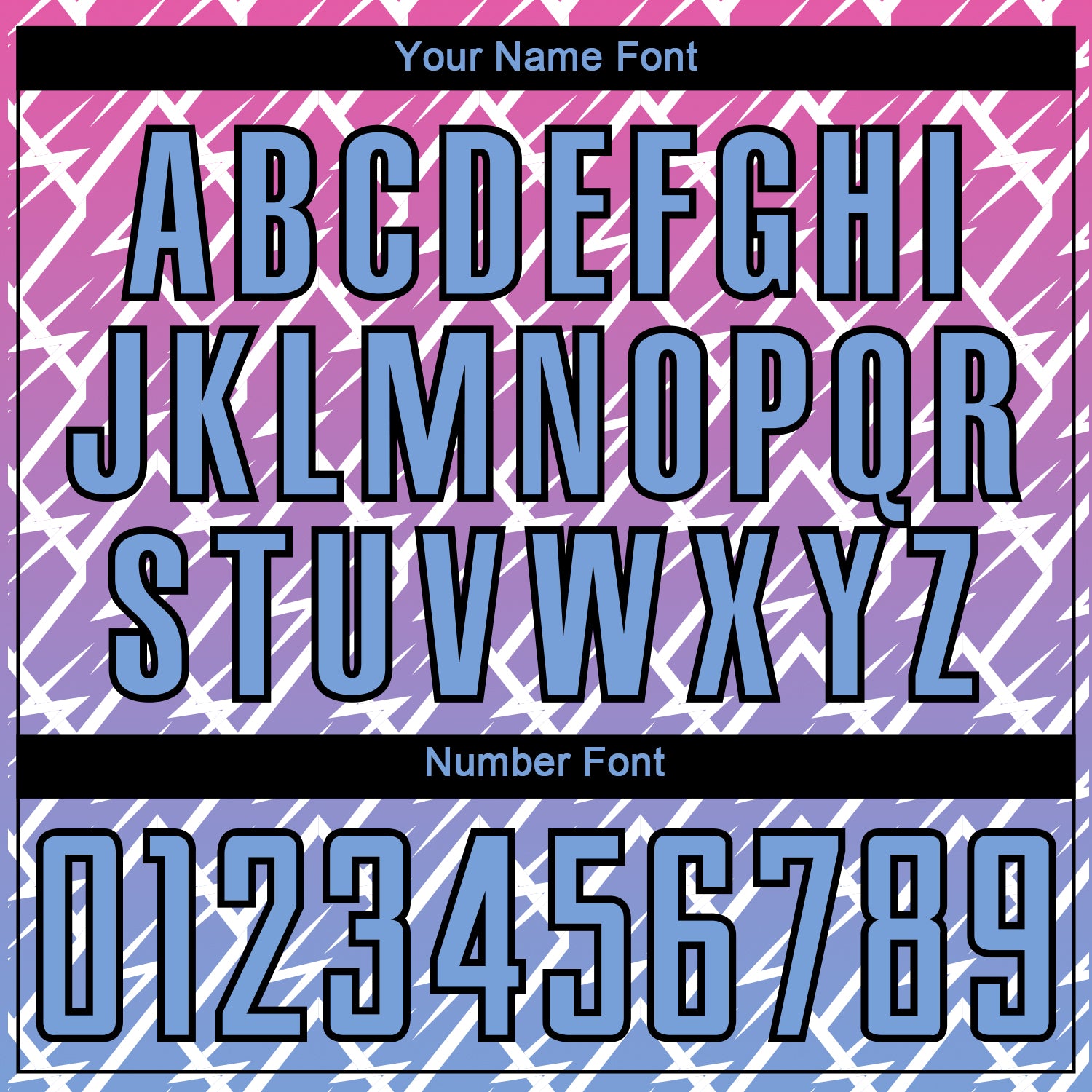 Custom Pink Light Blue-Black Lightning Sublimation Soccer Uniform Jersey