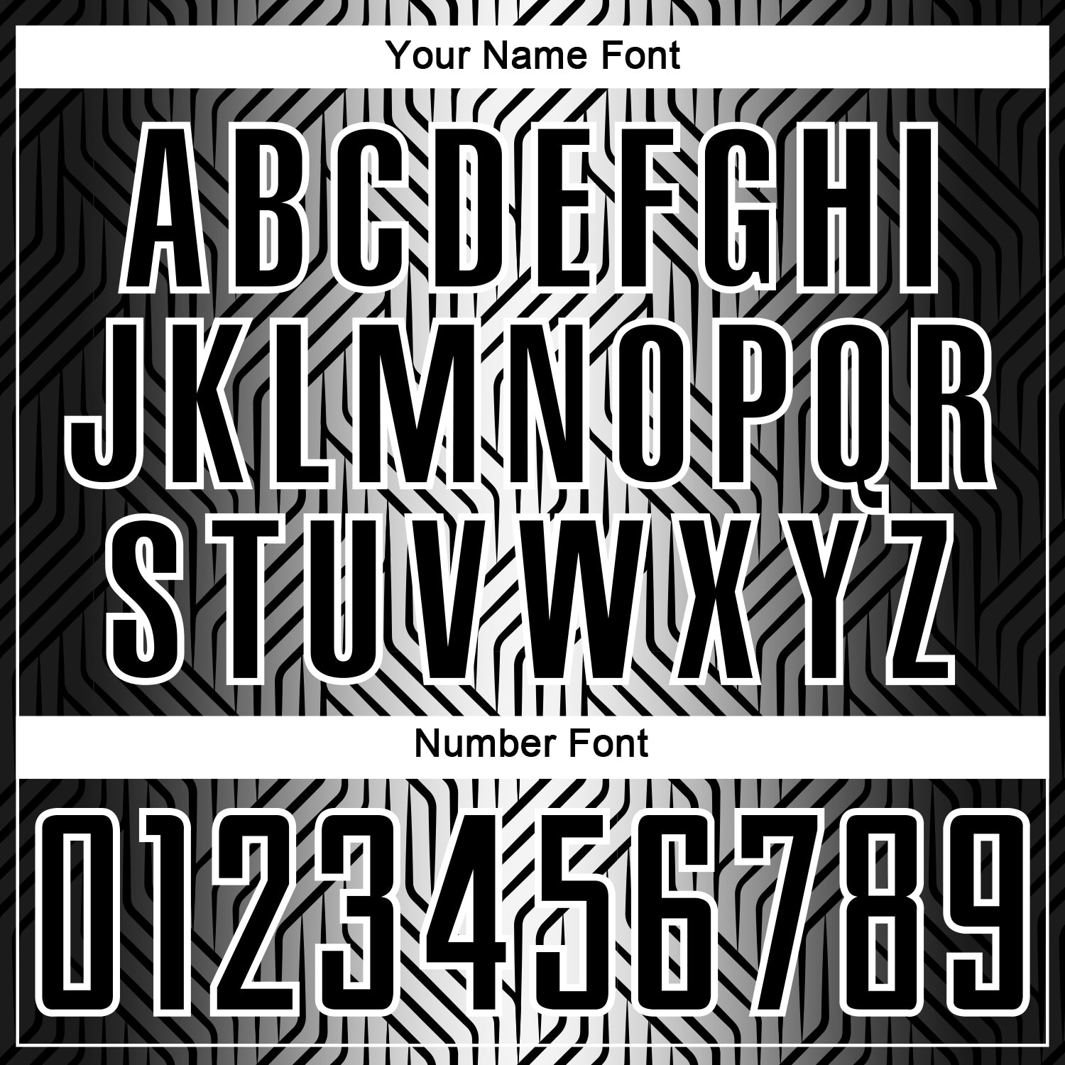 Custom Black White Lines Sublimation Soccer Uniform Jersey