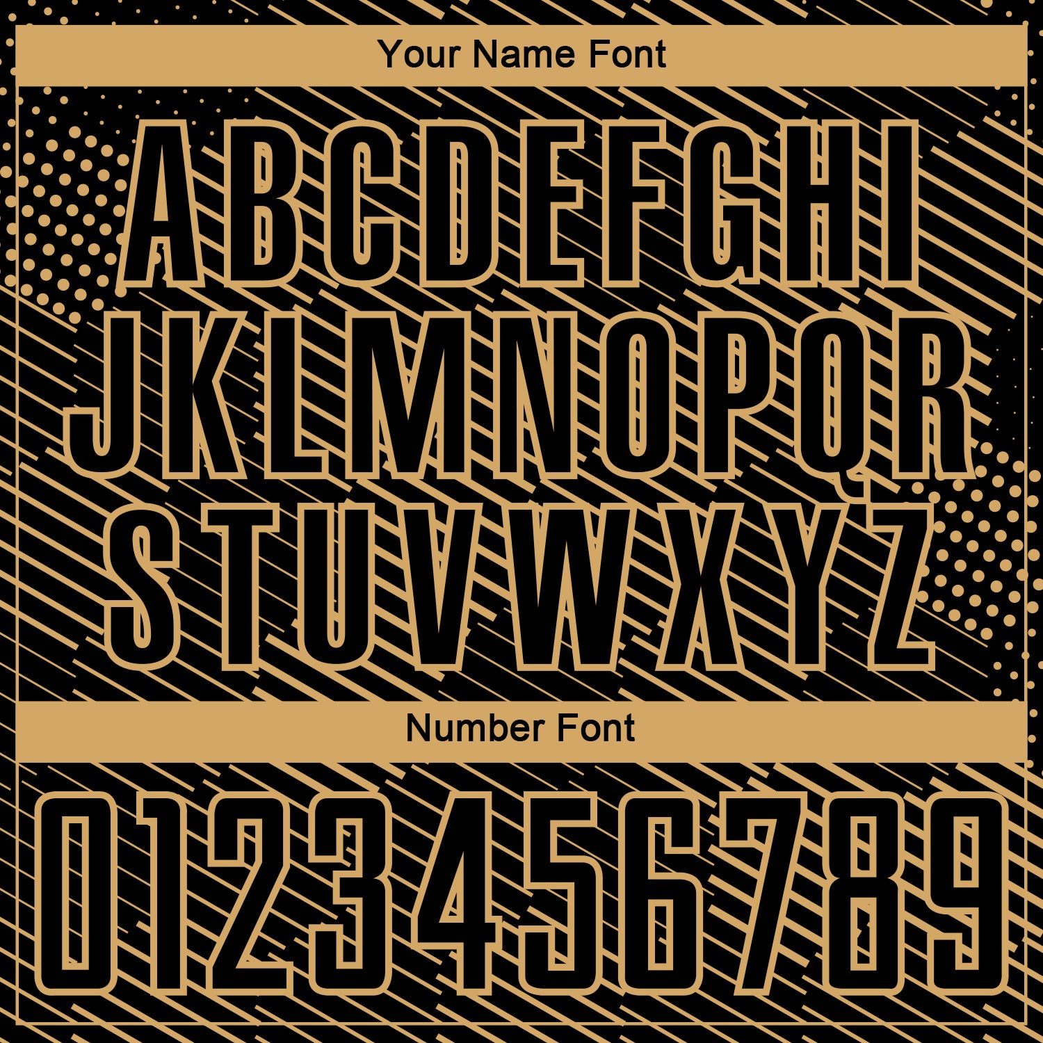 Custom Black Old Gold Abstract Hexagon Sublimation Soccer Uniform Jersey