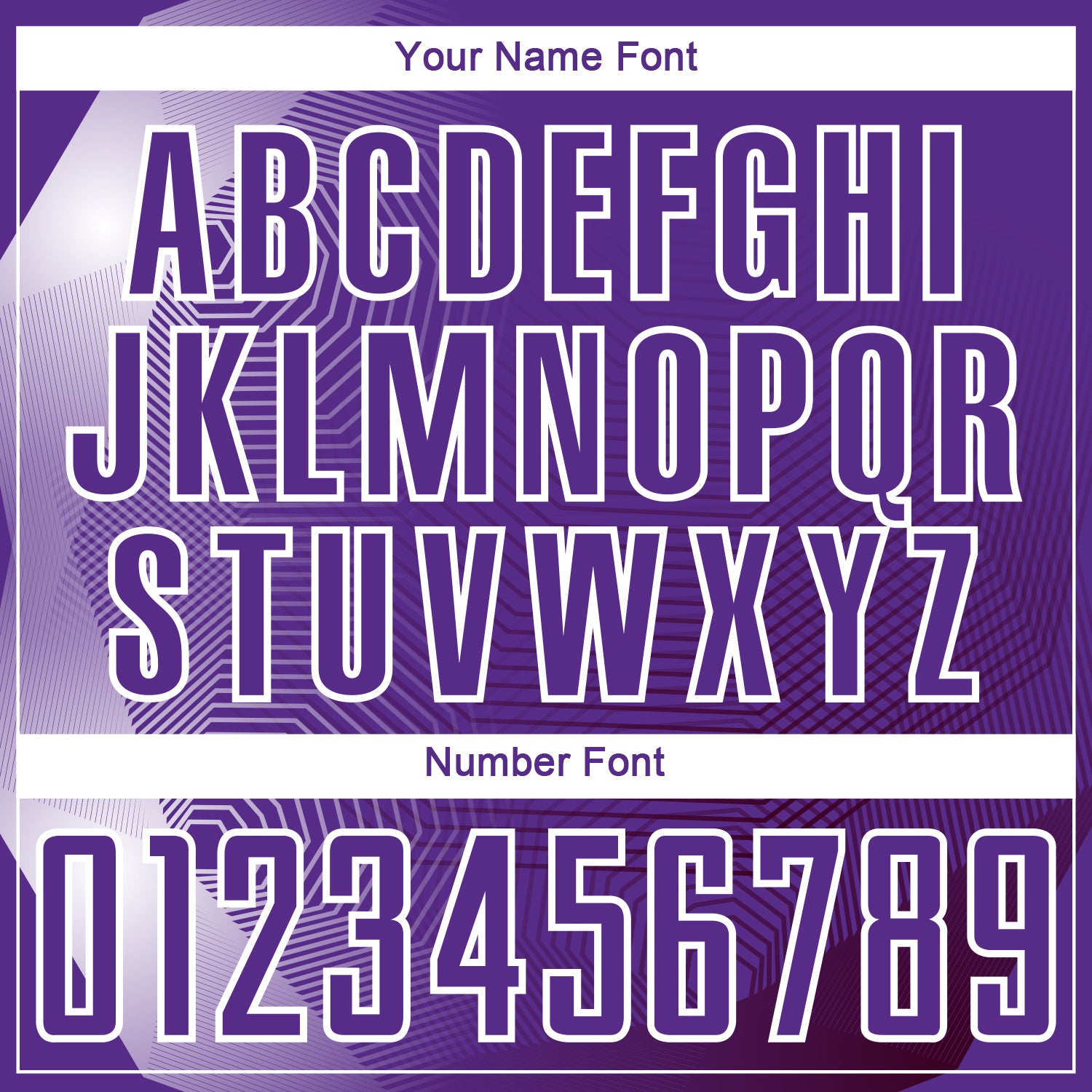 Custom Purple White Geometric Lines Sublimation Soccer Uniform Jersey