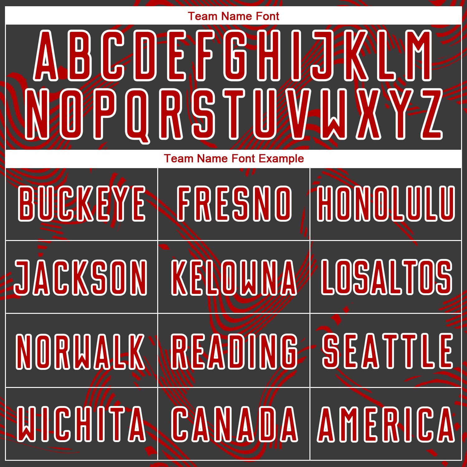 Custom Black Red-White Curve Lines Sublimation Soccer Uniform Jersey