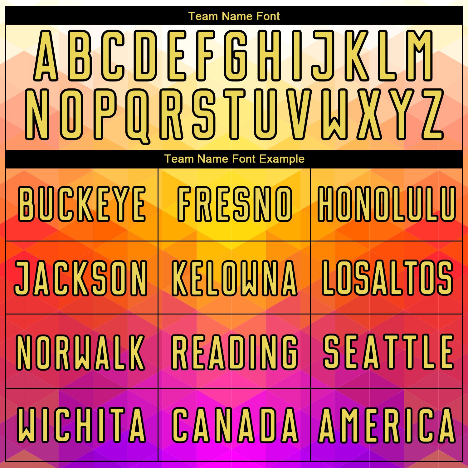 Custom Yellow Hot Pink-Black Geometric Shapes Sublimation Soccer Uniform Jersey