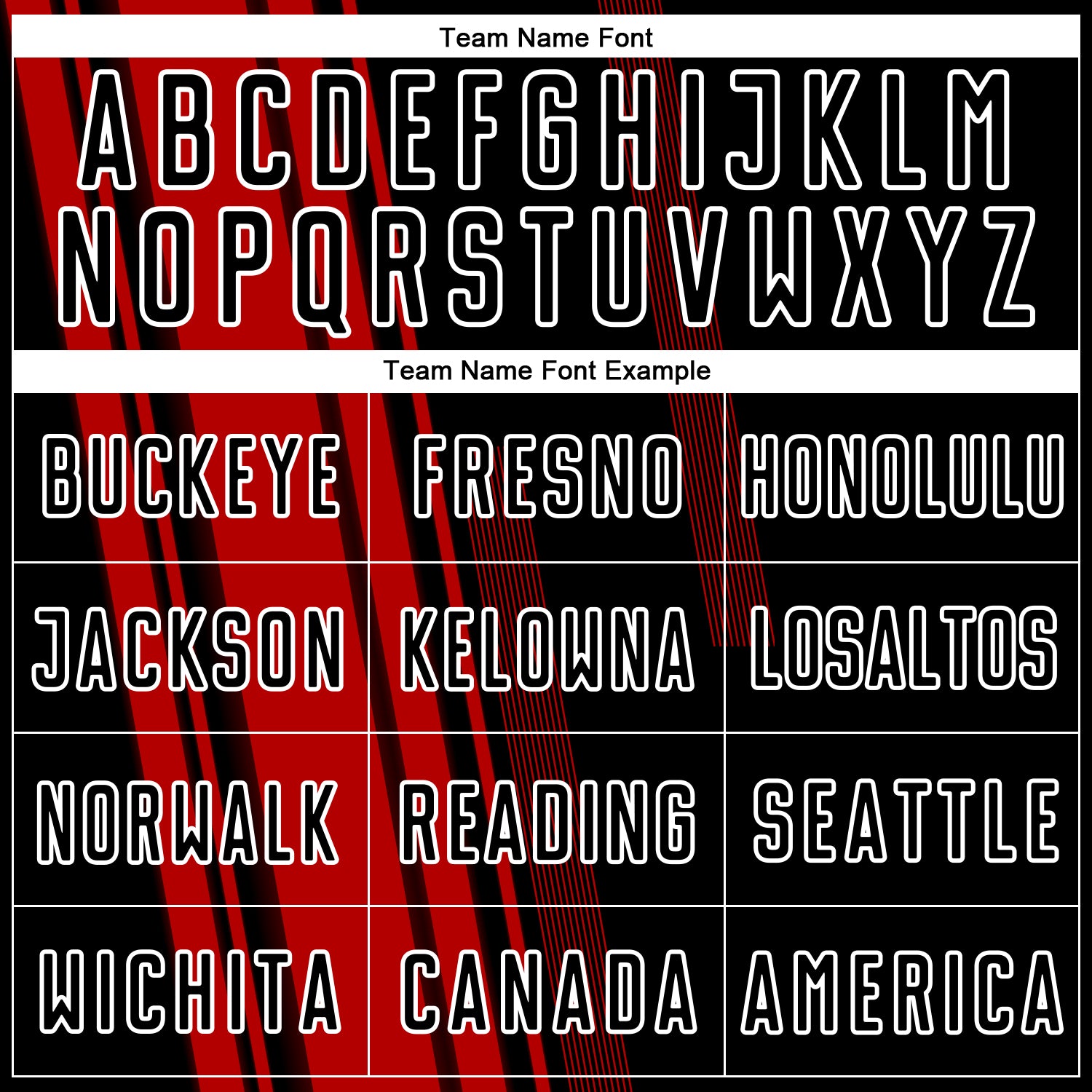 Custom Red Black-White Lines Sublimation Soccer Uniform Jersey