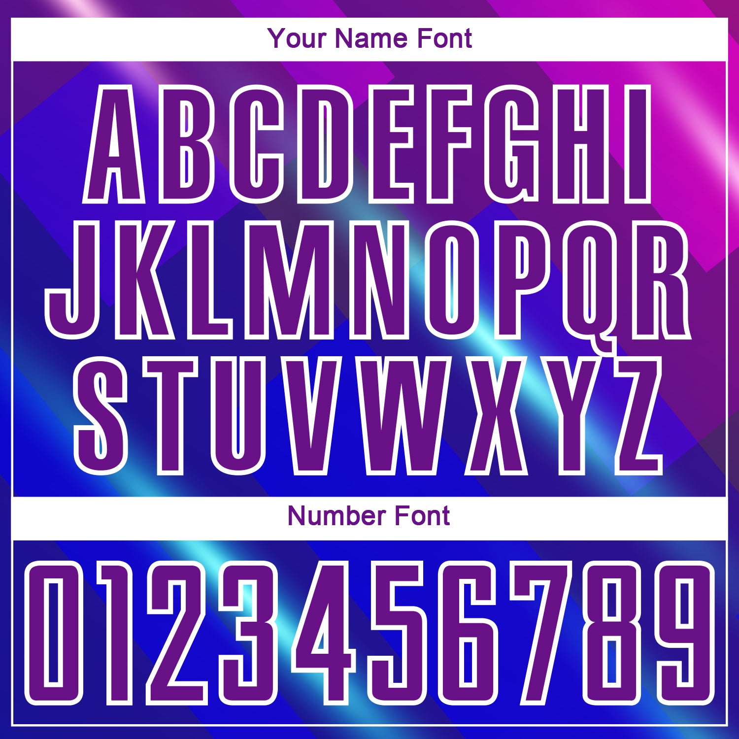 Custom Royal Purple-White Lines Sublimation Soccer Uniform Jersey