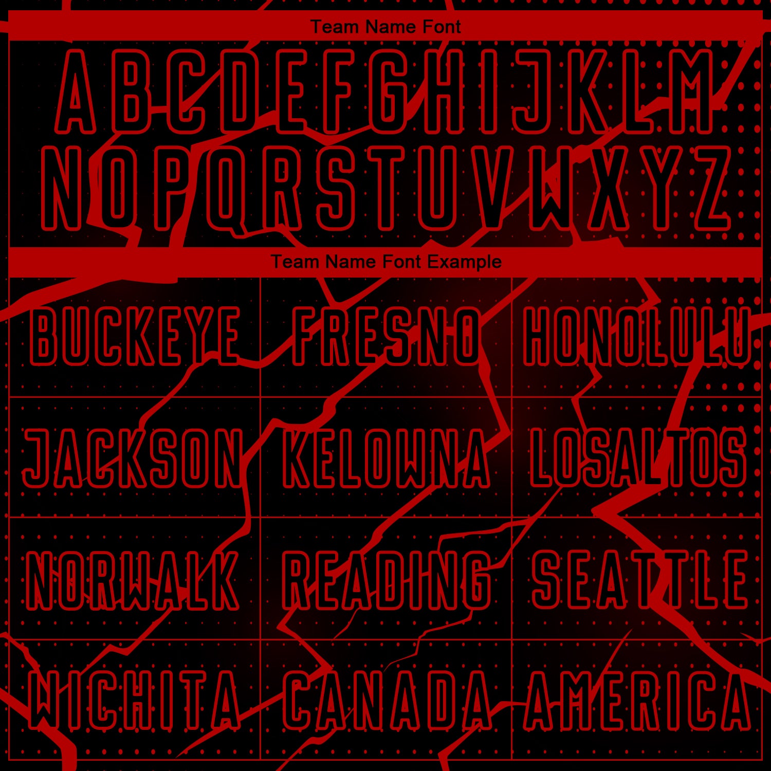 Custom Black Red Lightning Sublimation Soccer Uniform Jersey