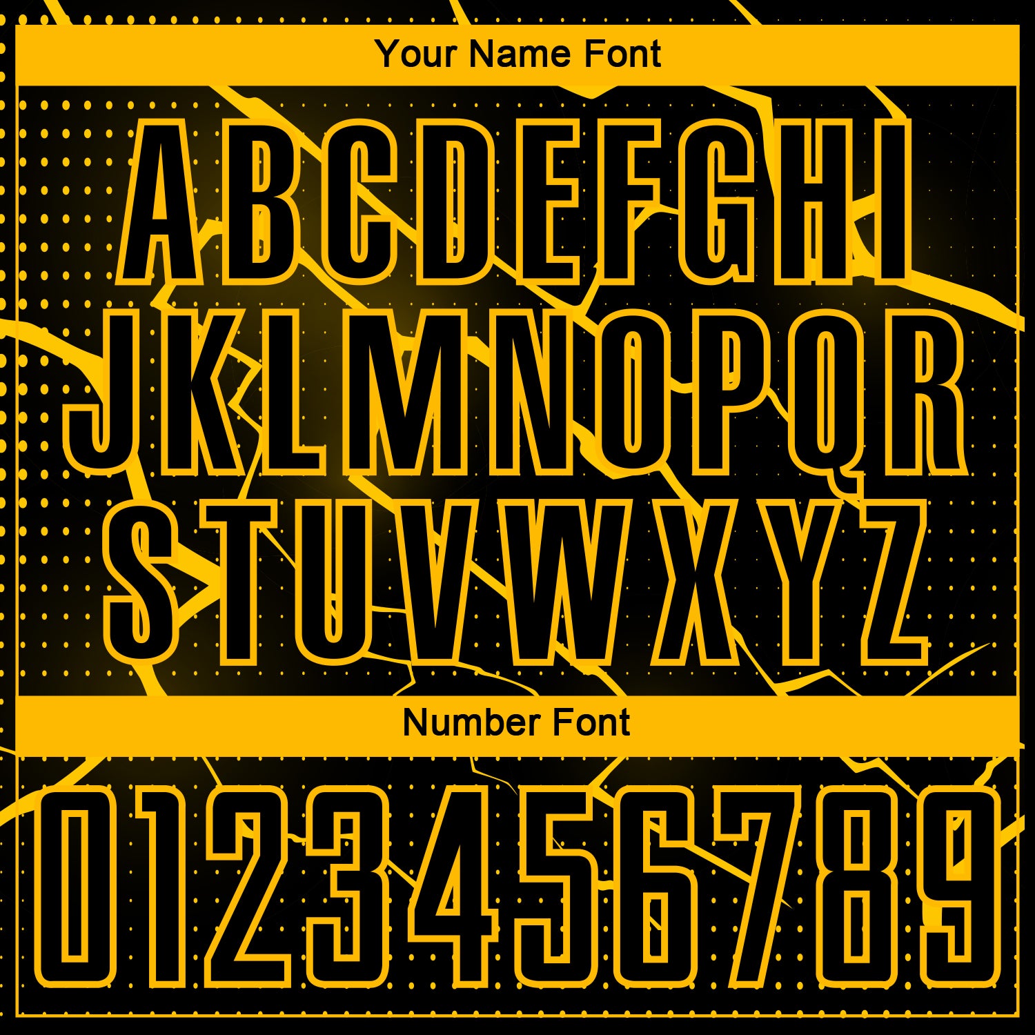 Custom Black Yellow Lightning Sublimation Soccer Uniform Jersey