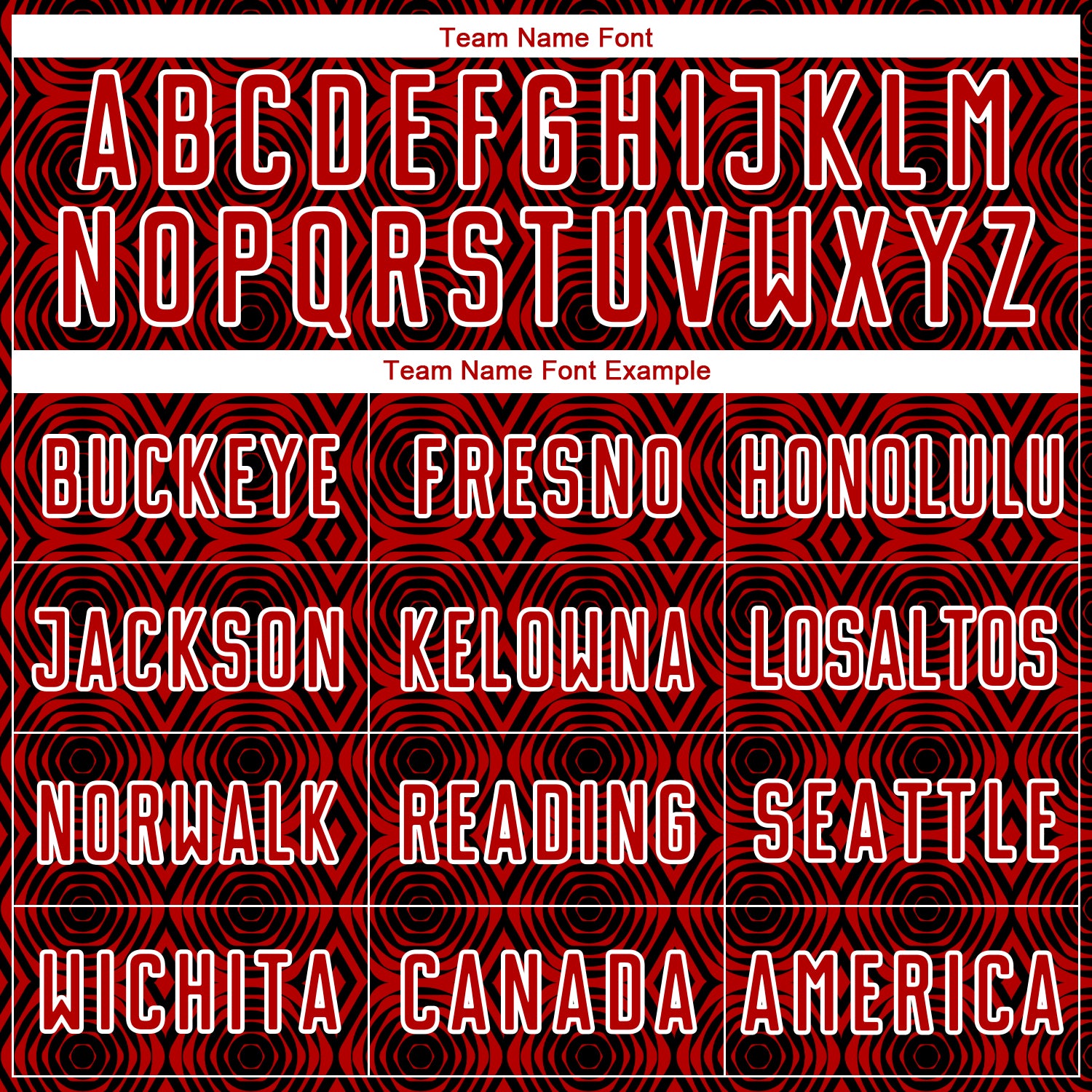 Custom Red Black-White Geometric Shapes Sublimation Soccer Uniform Jersey