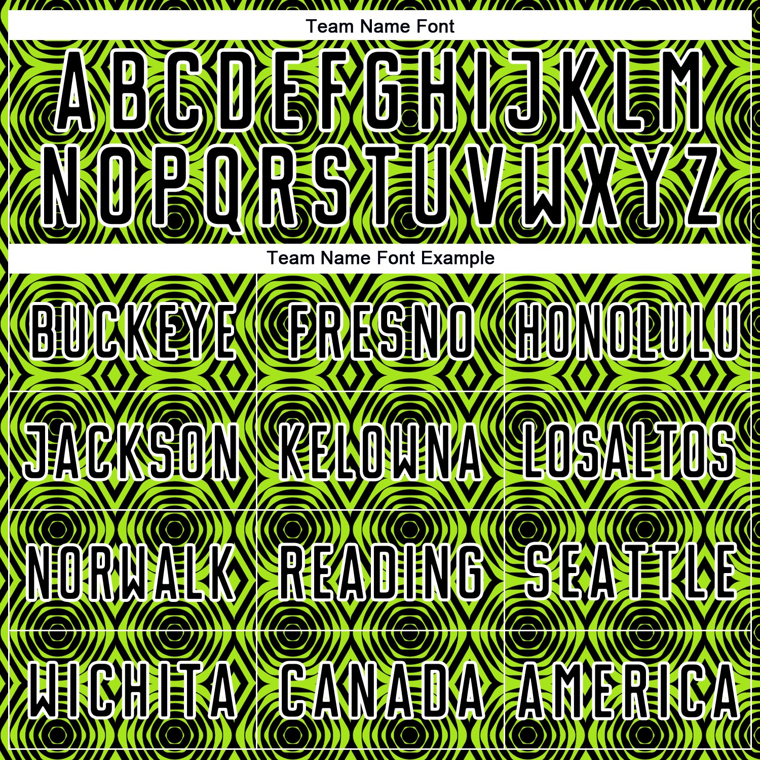 Custom Neon Green Black-White Geometric Shapes Sublimation Soccer Uniform Jersey