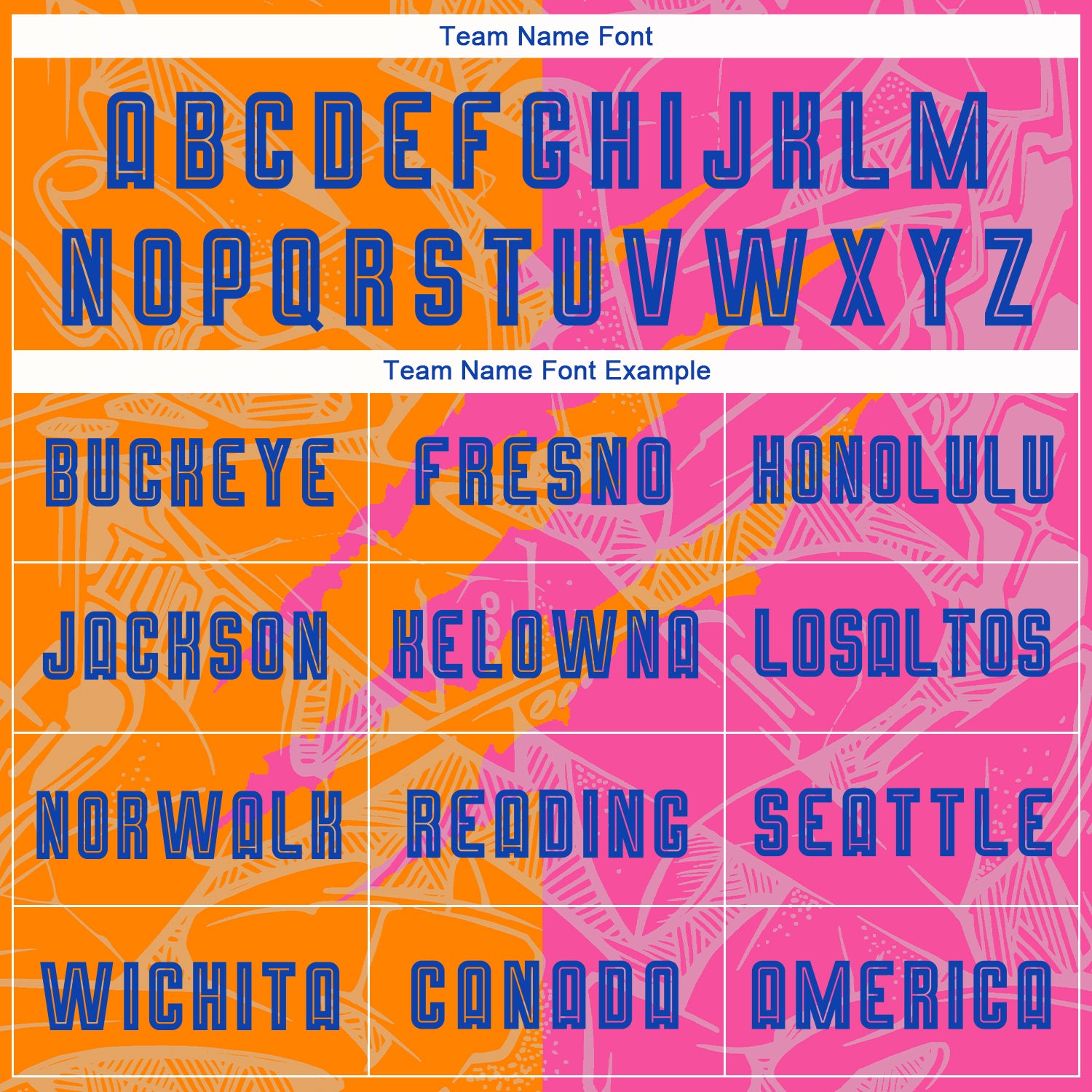 Custom Graffiti Pattern Royal Bay Orange-Pink Scratch Sublimation Soccer Uniform Jersey