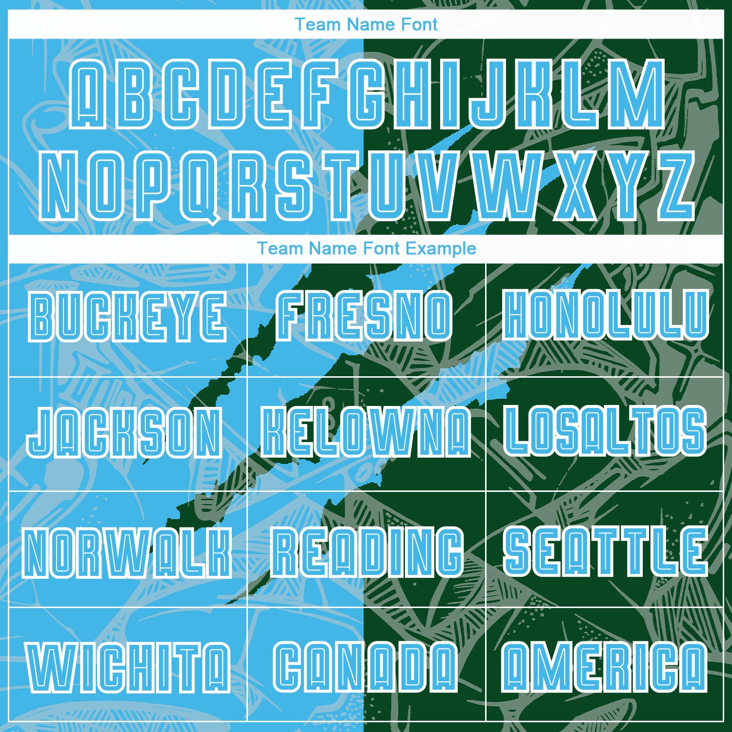 Custom Graffiti Pattern Sky Blue-Green Scratch Sublimation Soccer Uniform Jersey