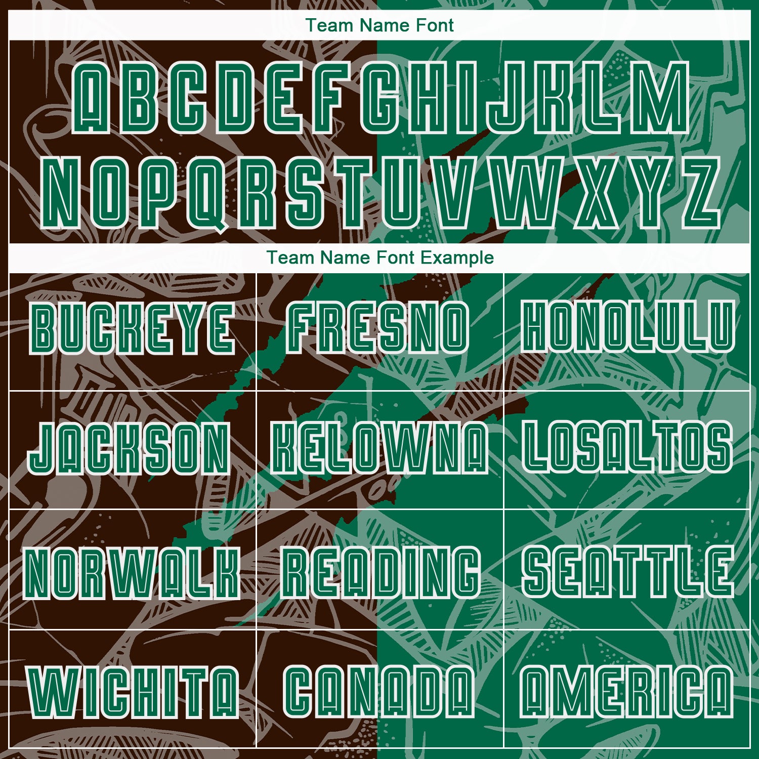 Custom Graffiti Pattern Kelly Green-Brown Scratch Sublimation Soccer Uniform Jersey