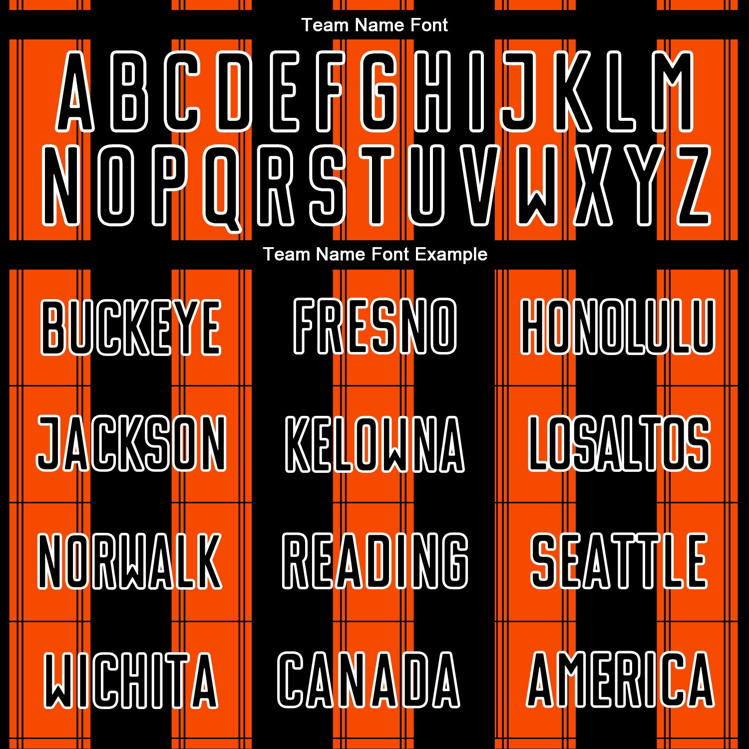 Custom Black Orange-White Line Sublimation Soccer Uniform Jersey