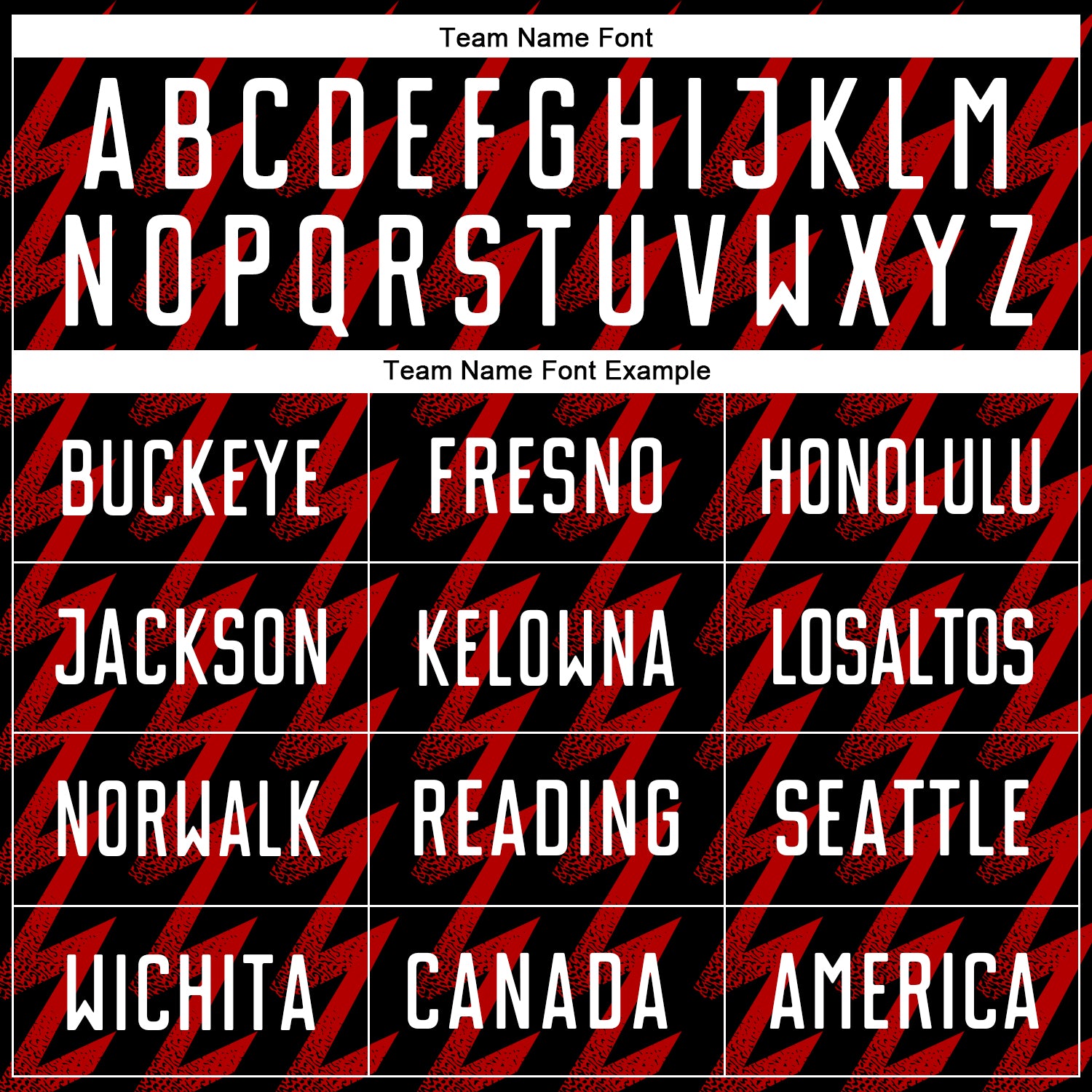 Custom Black White-Red Zigzag Shape Sublimation Soccer Uniform Jersey