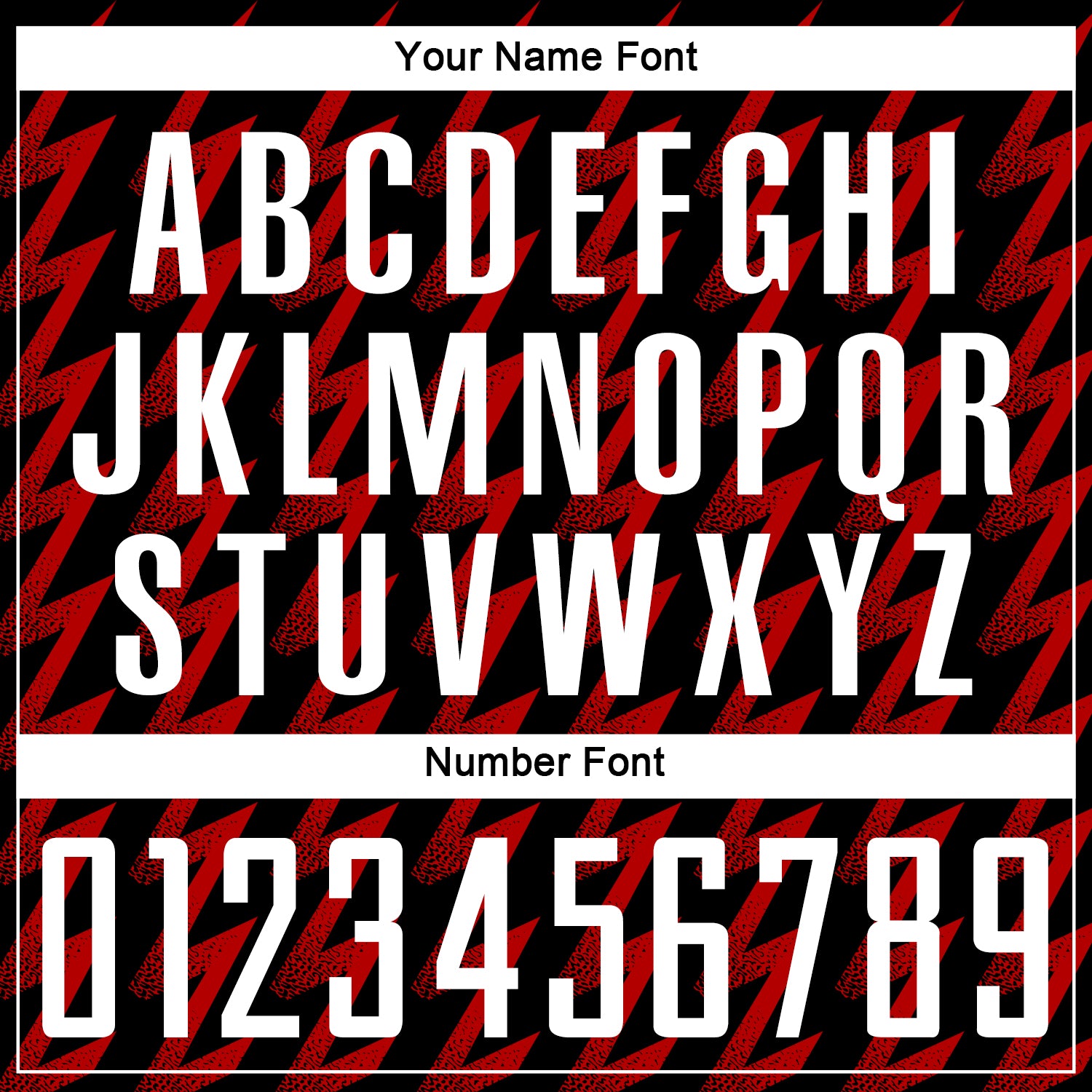 Custom Black White-Red Zigzag Shape Sublimation Soccer Uniform Jersey