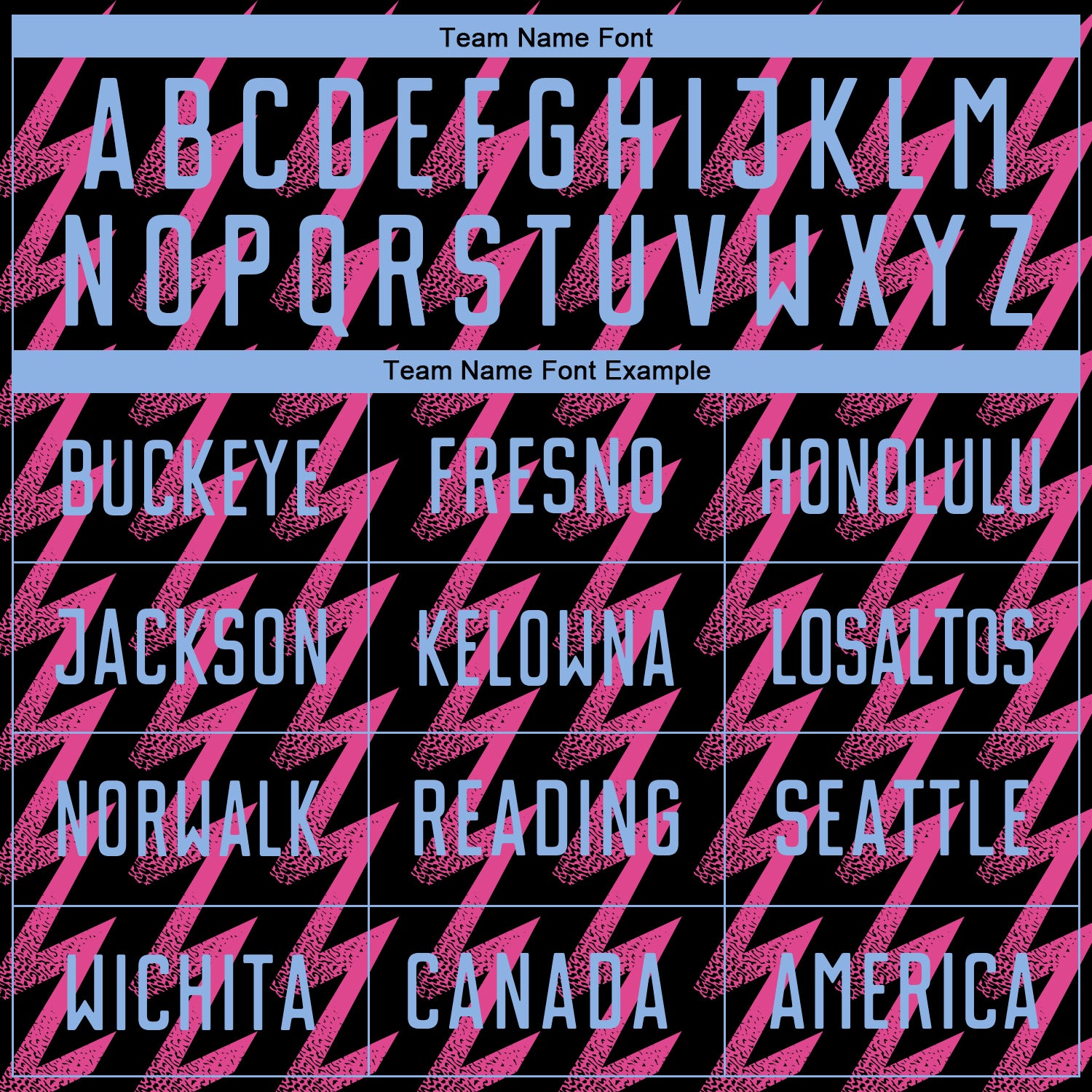 Custom Black Light Blue-Pink Zigzag Shape Sublimation Soccer Uniform Jersey