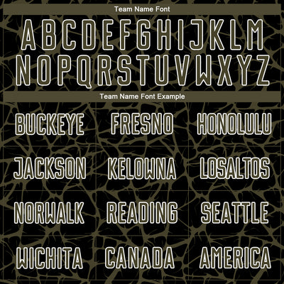 Custom Black Olive-White Abstract Network Splash Sublimation Soccer Uniform Jersey