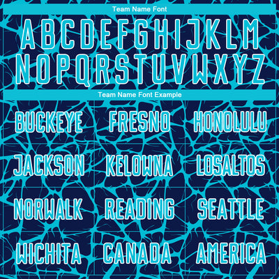 Custom Navy Lakes Blue-White Abstract Network Splash Sublimation Soccer Uniform Jersey