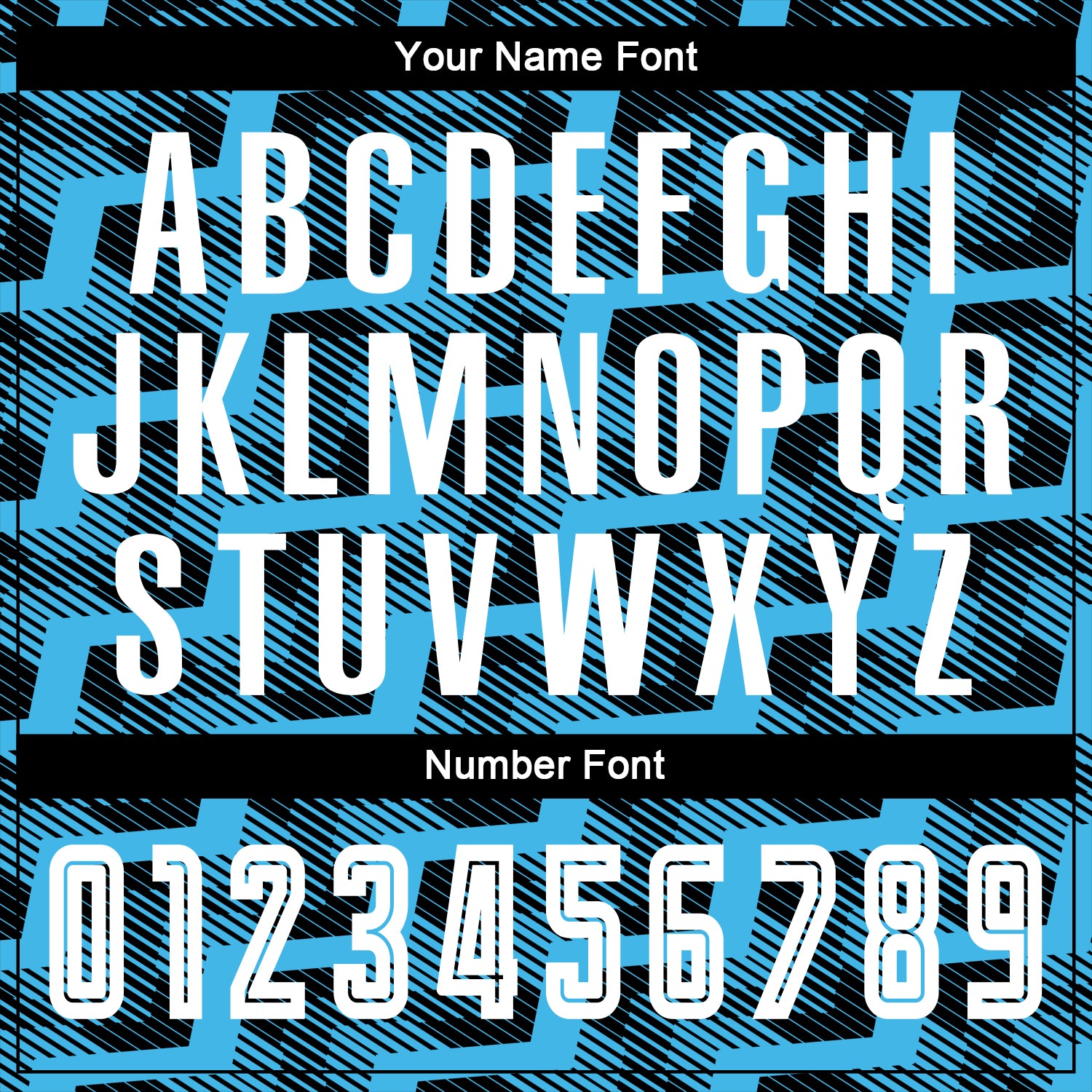 Custom Black White-Sky Blue Line Sublimation Soccer Uniform Jersey