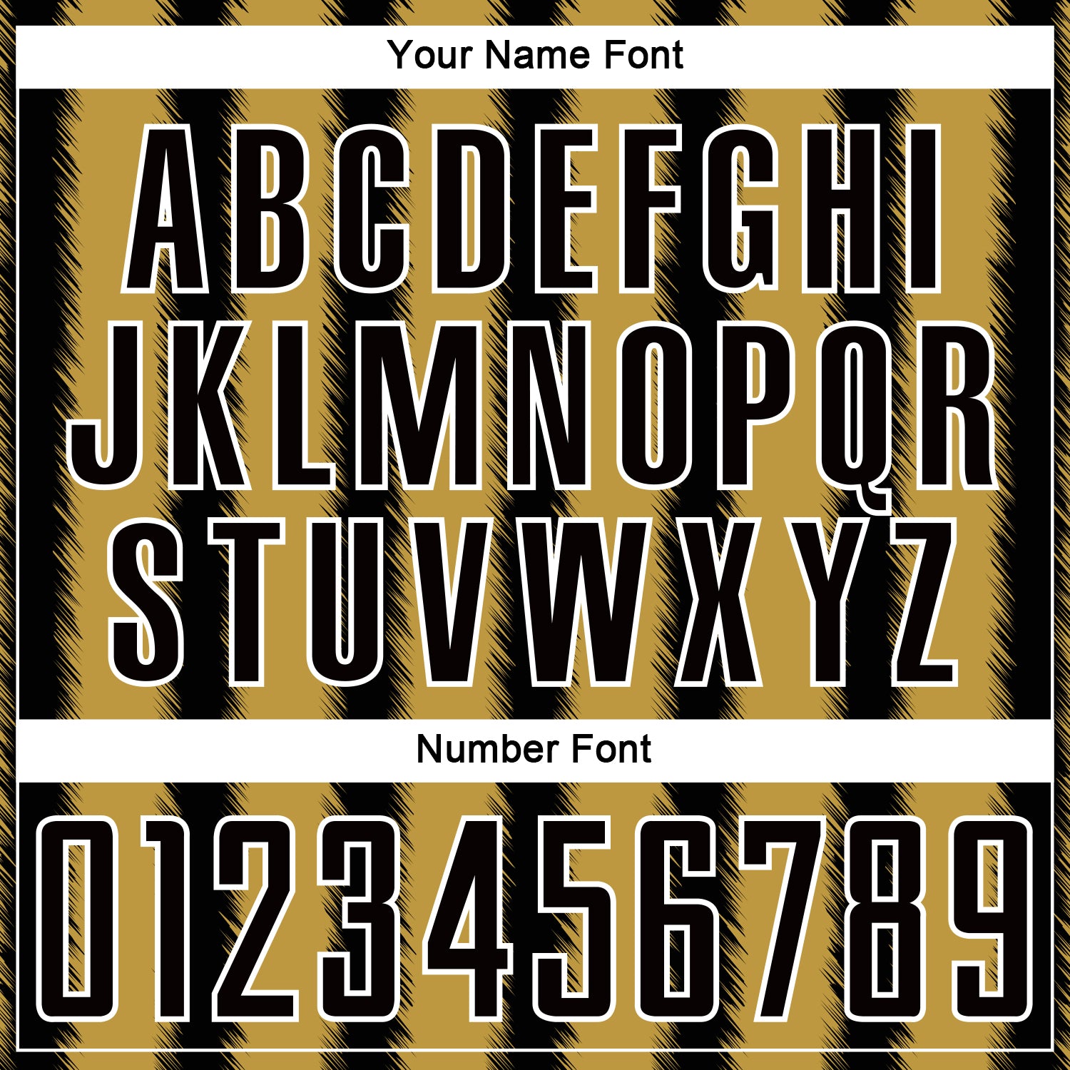 Custom Black Old Gold-White Line Sublimation Soccer Uniform Jersey