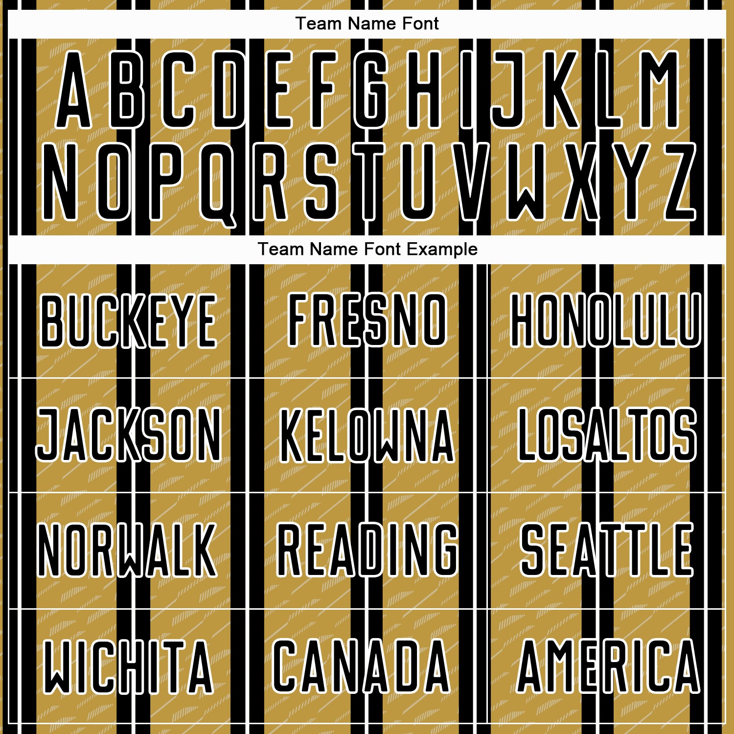 Custom Black Old Gold-White Line Sublimation Soccer Uniform Jersey