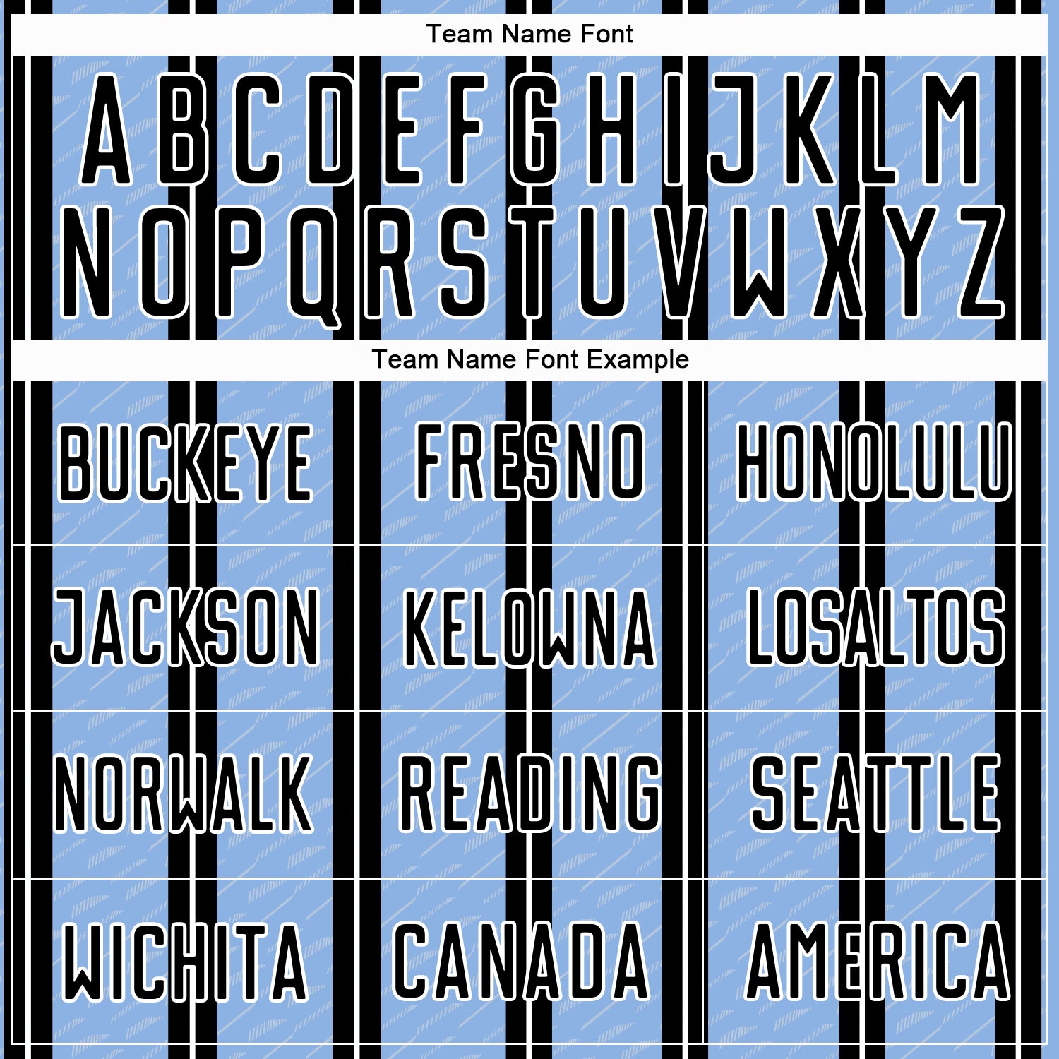 Custom Black Light Blue-White Line Sublimation Soccer Uniform Jersey