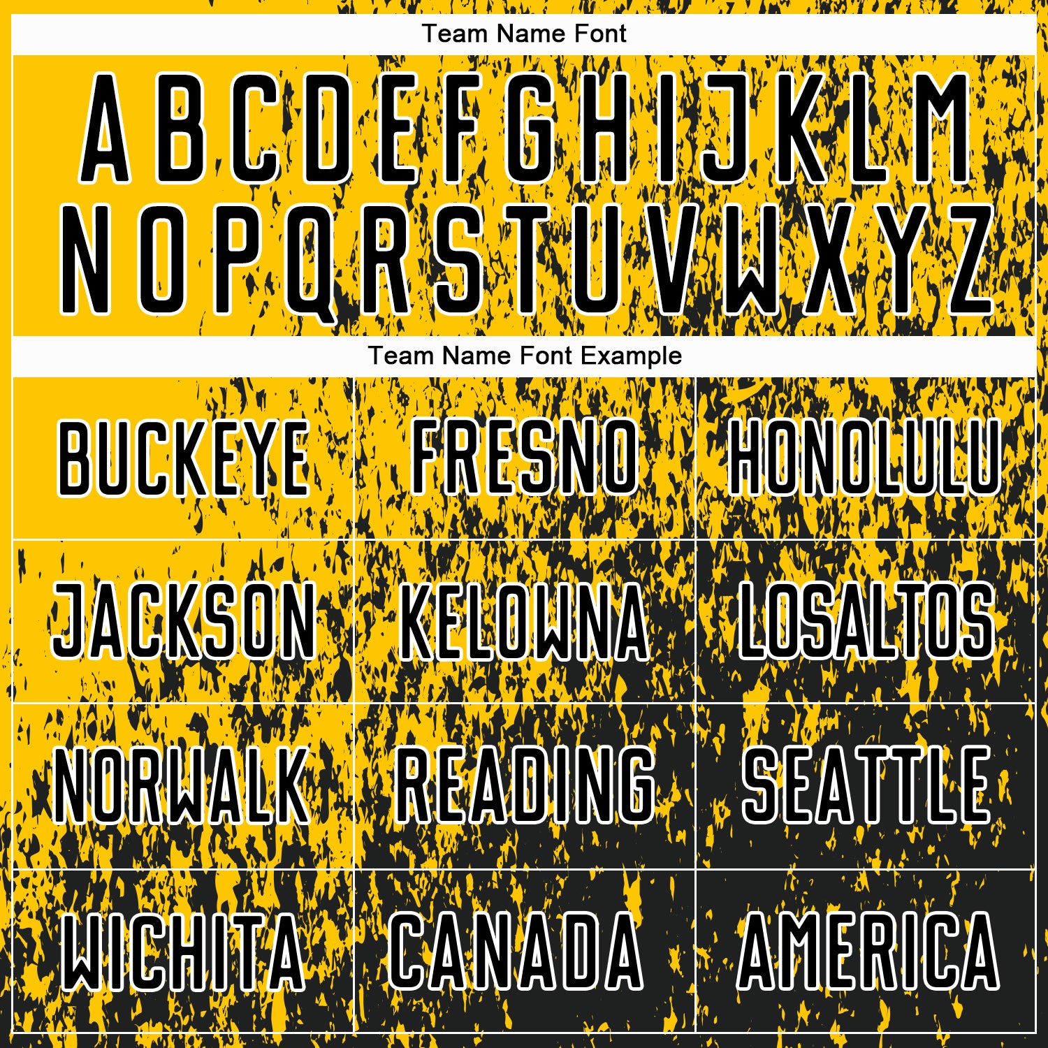 Custom Yellow Black-White Abstract Fragment Art Sublimation Soccer Uniform Jersey