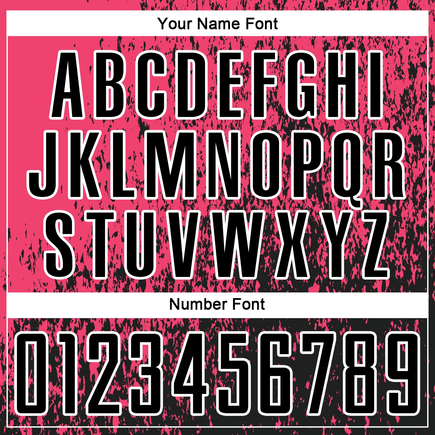 Custom Neon Pink Black-White Abstract Fragment Art Sublimation Soccer Uniform Jersey