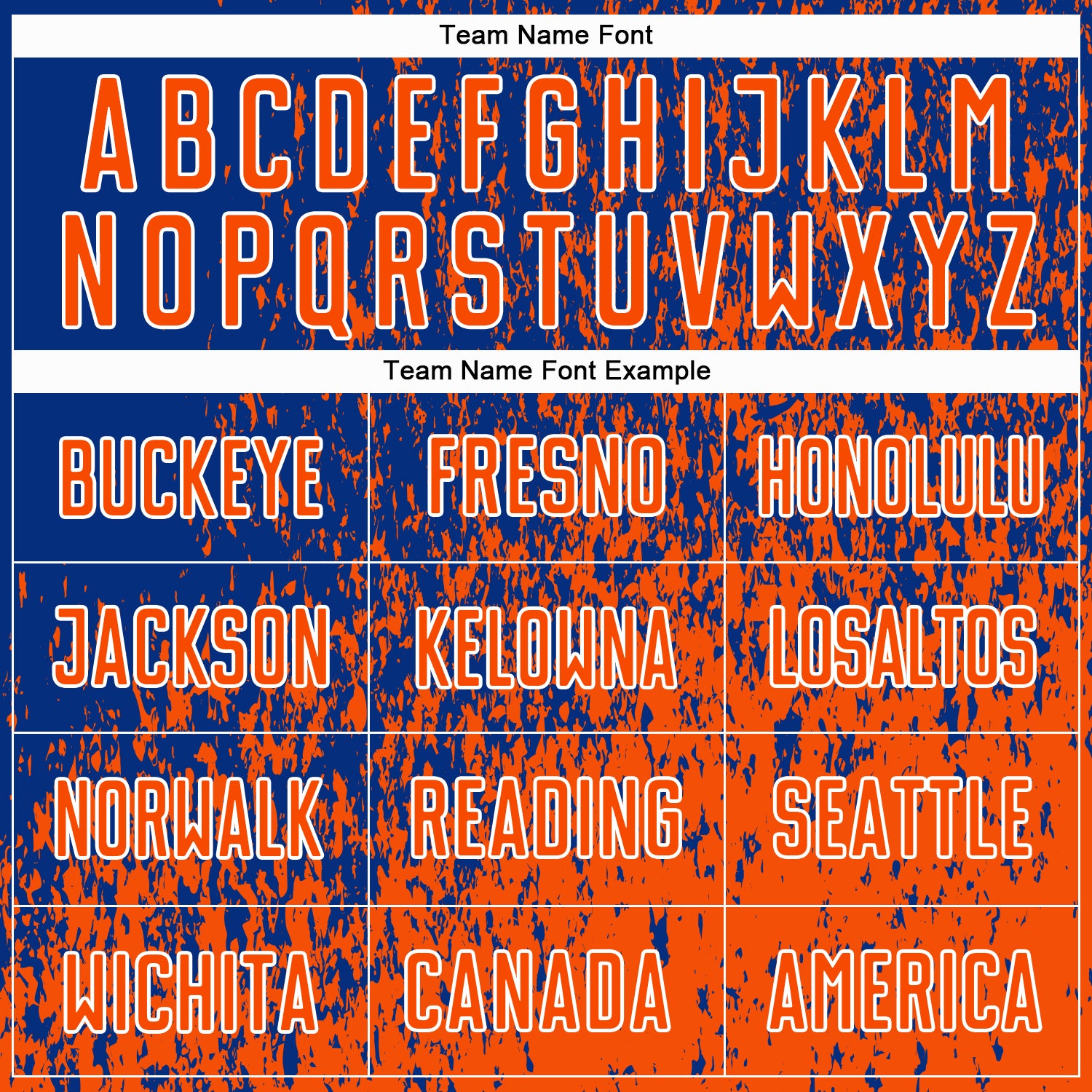 Custom Royal Orange-White Abstract Fragment Art Sublimation Soccer Uniform Jersey