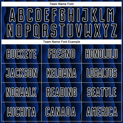 Custom Black Thunder Blue-White Geometric Shape Sublimation Soccer Uniform Jersey