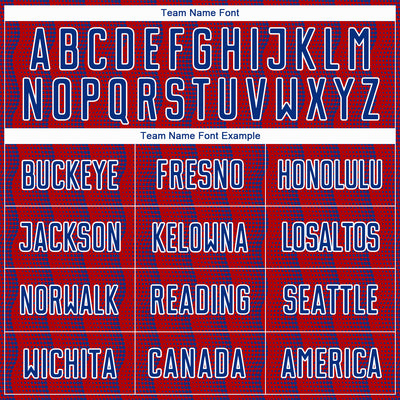 Custom Red Royal-White Geometric Shape Sublimation Soccer Uniform Jersey