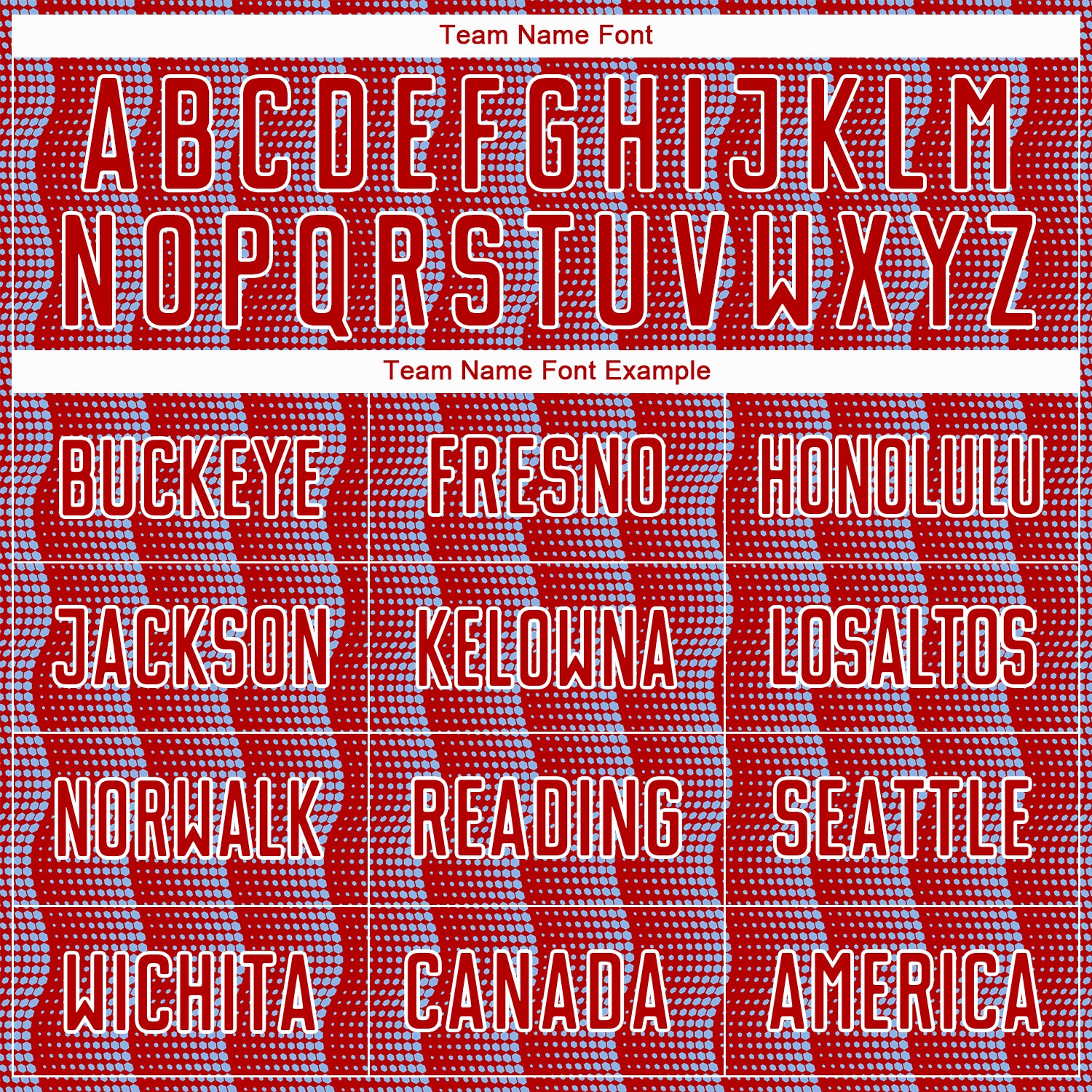 Custom Red Light Blue-White Geometric Shape Sublimation Soccer Uniform Jersey