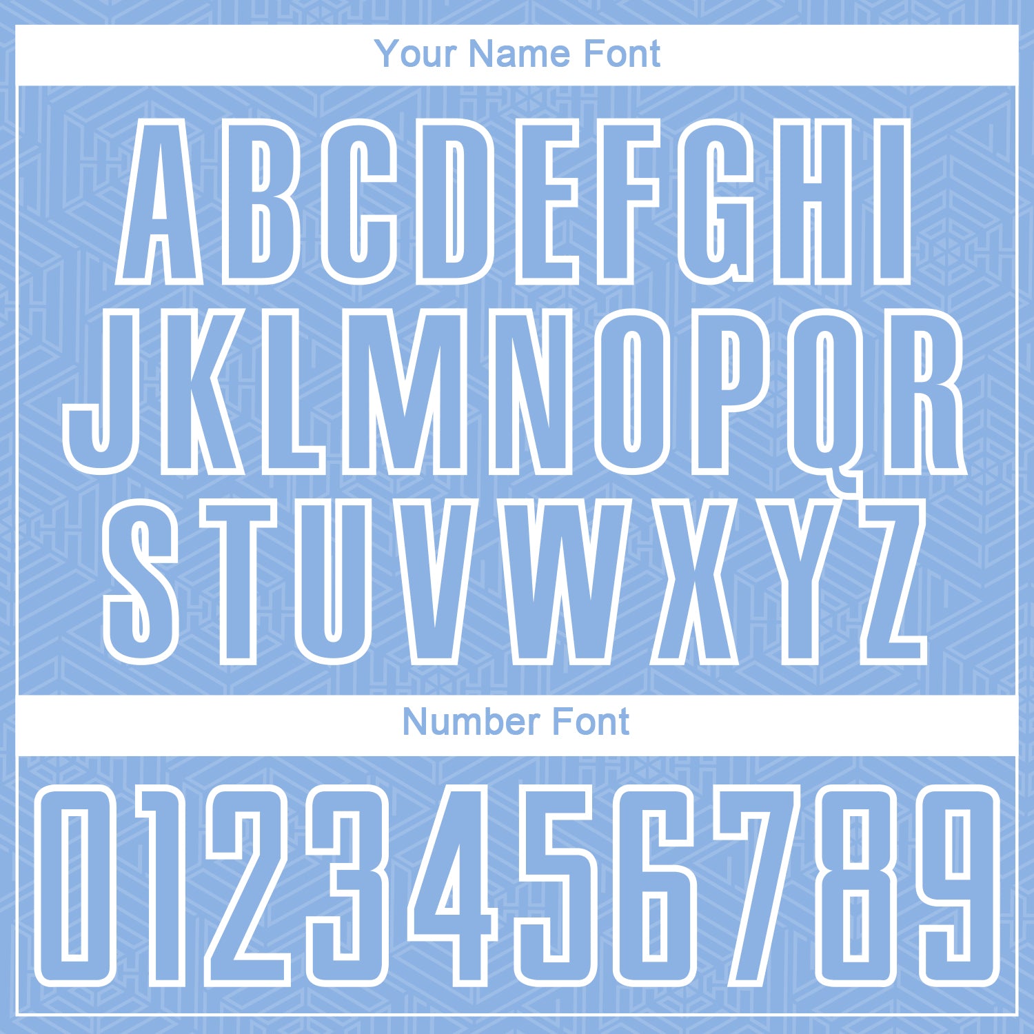 Custom Light Blue White Geometric Shape Sublimation Soccer Uniform Jersey