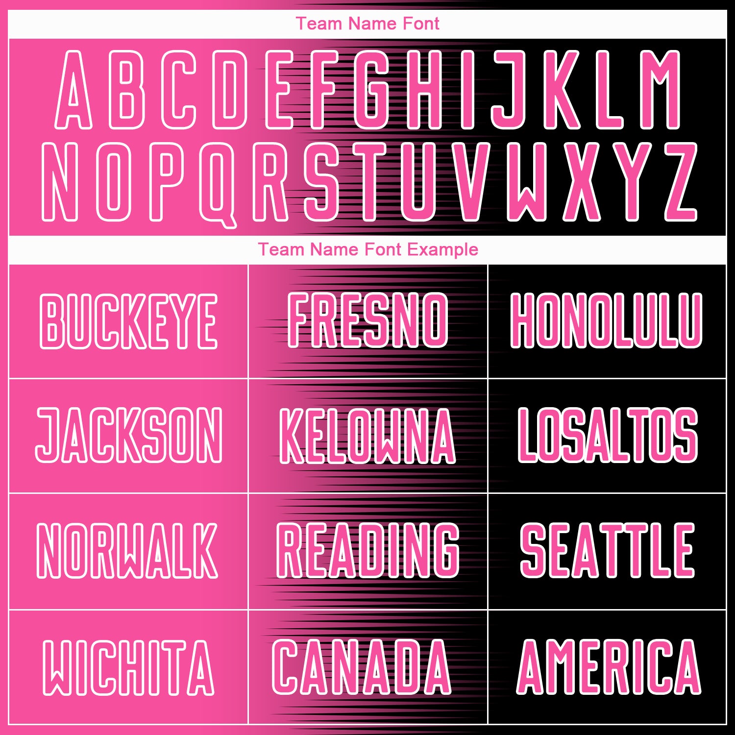 Custom Black Pink-White Gradient Line Sublimation Soccer Uniform Jersey