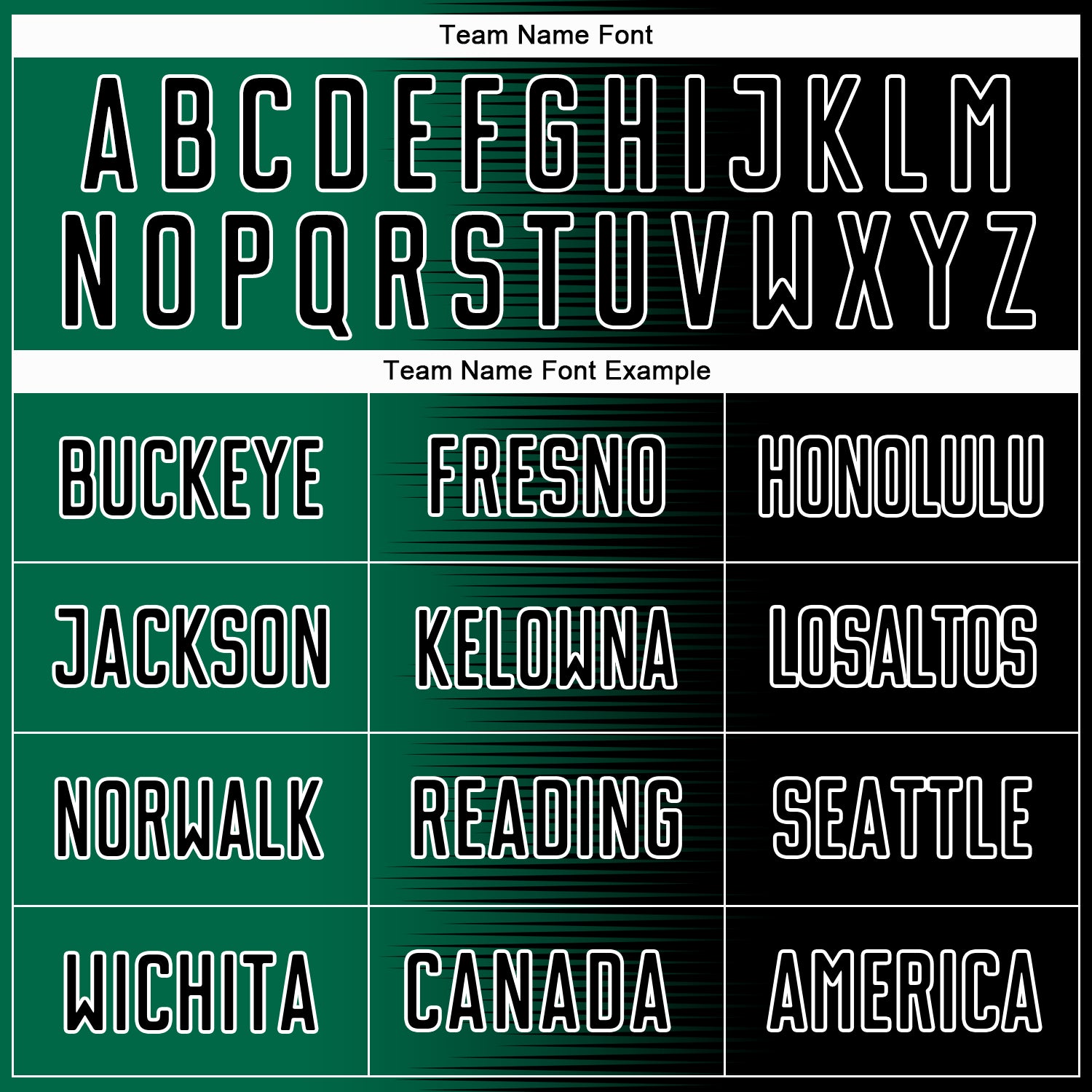 Custom Black Kelly Green-White Gradient Line Sublimation Soccer Uniform Jersey